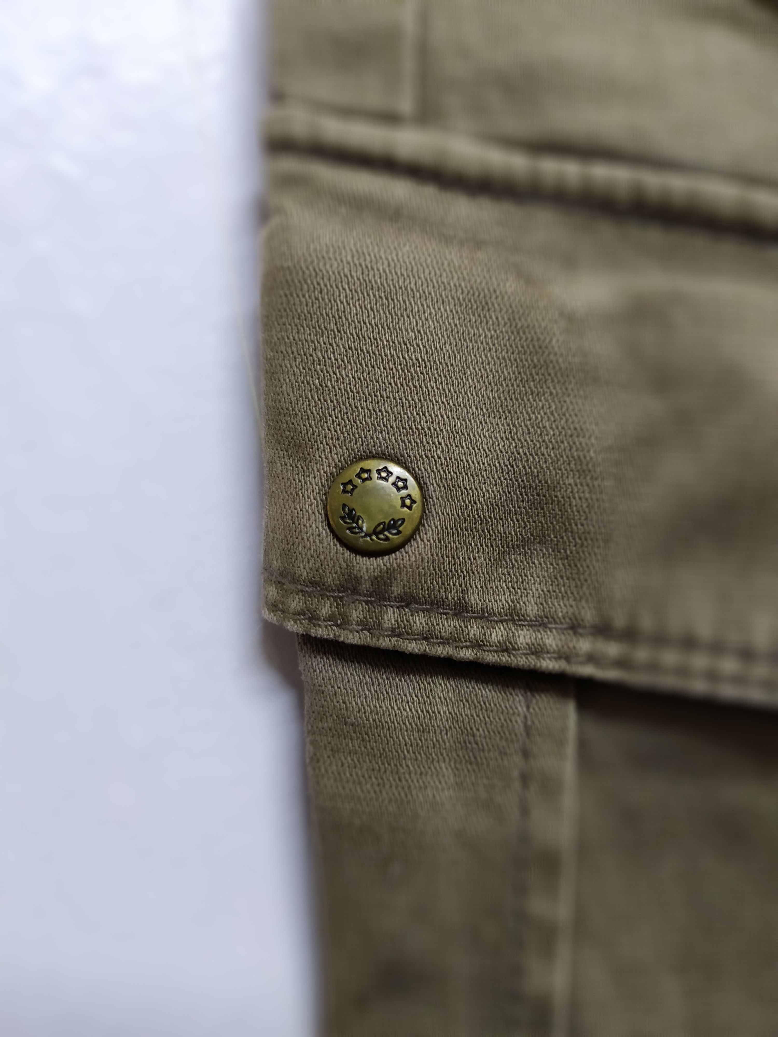 Japanese Brand KLEIN PLUS HOMME FADED CARGO PANTS Size US 32 / EU 48 - 10 Thumbnail
