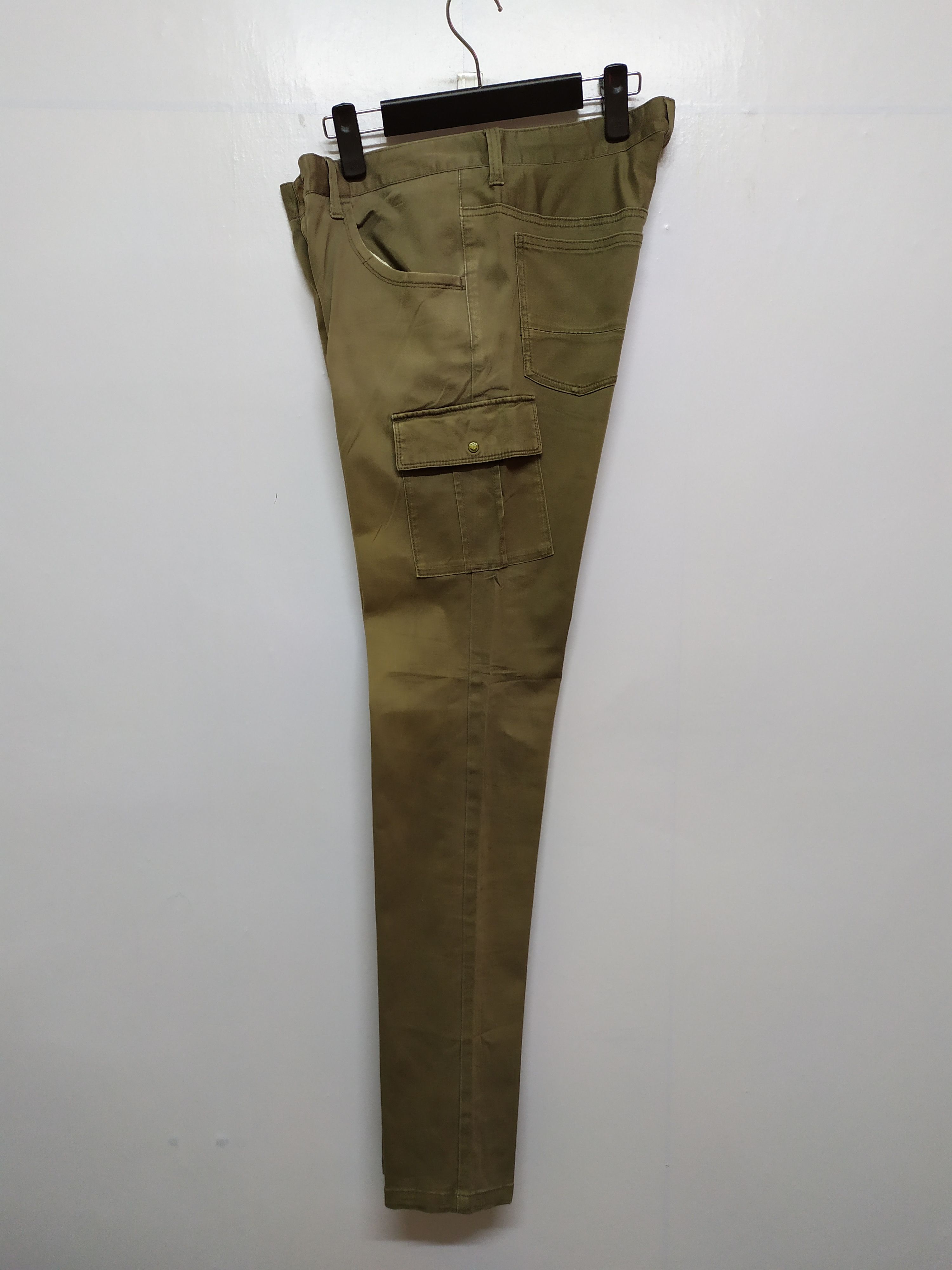Japanese Brand KLEIN PLUS HOMME FADED CARGO PANTS Size US 32 / EU 48 - 14 Thumbnail