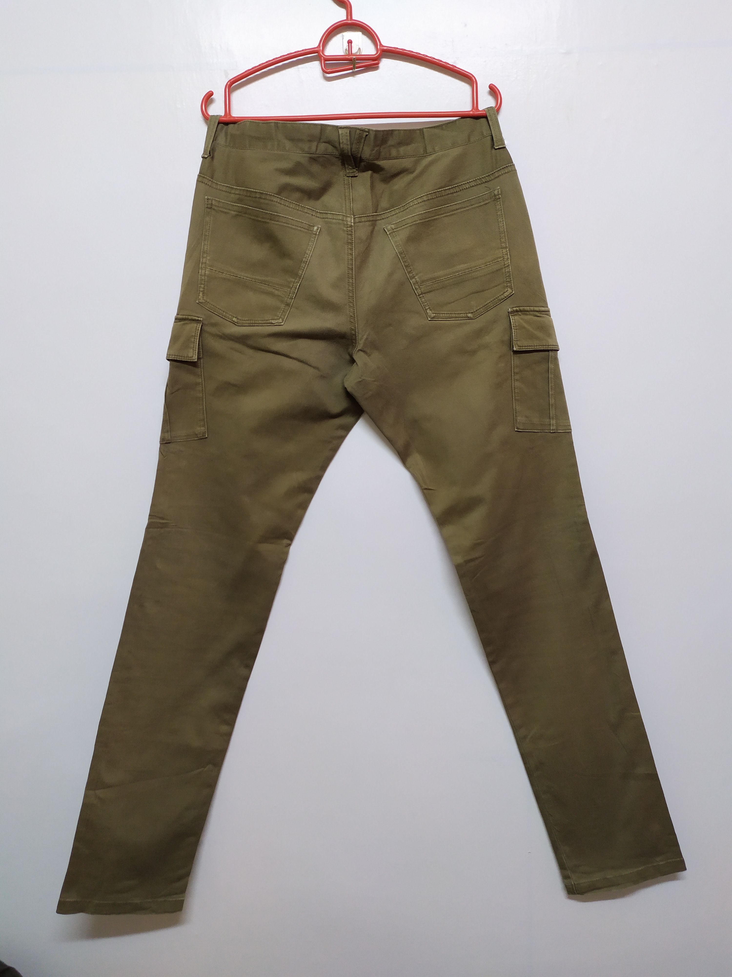 Japanese Brand KLEIN PLUS HOMME FADED CARGO PANTS Size US 32 / EU 48 - 11 Thumbnail