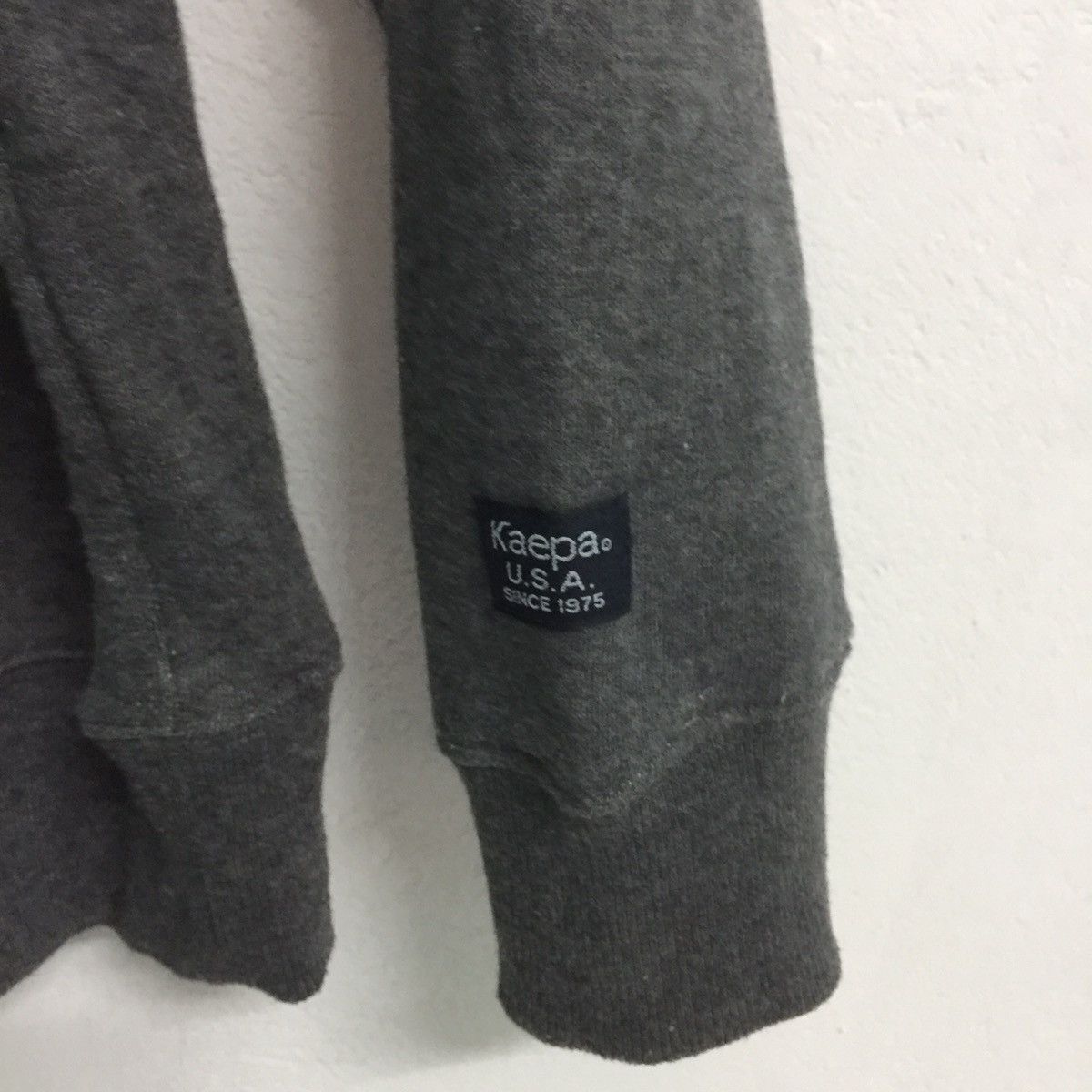 Japanese Brand Simple Grey Kaepa Sweatshirt Size US L / EU 52-54 / 3 - 5 Thumbnail