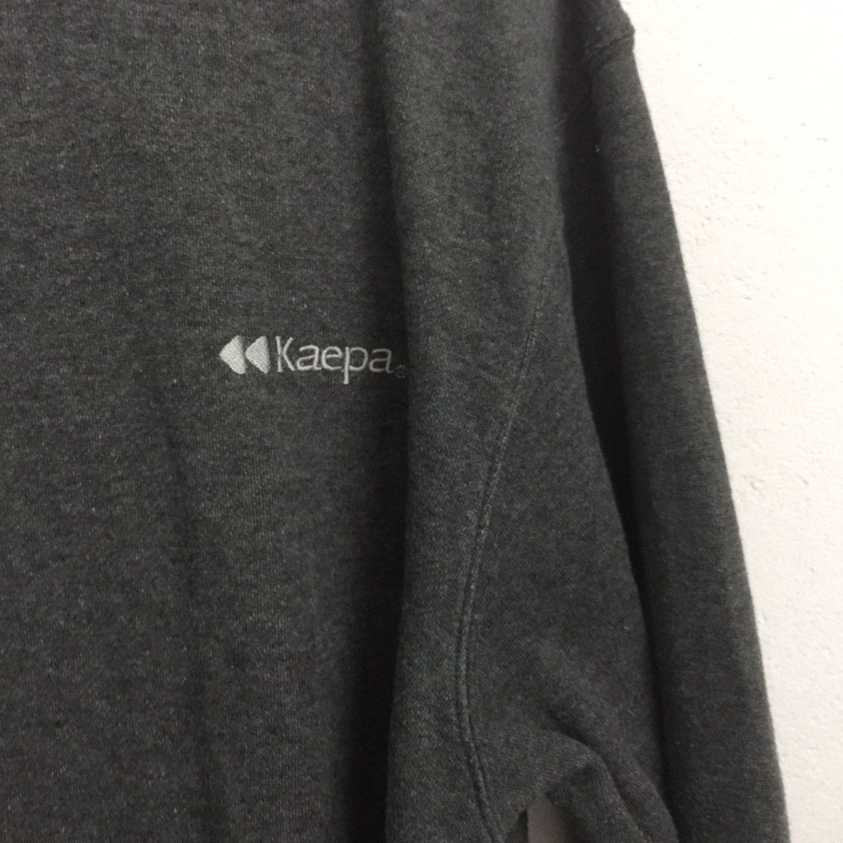 Japanese Brand Simple Grey Kaepa Sweatshirt Size US L / EU 52-54 / 3 - 4 Thumbnail