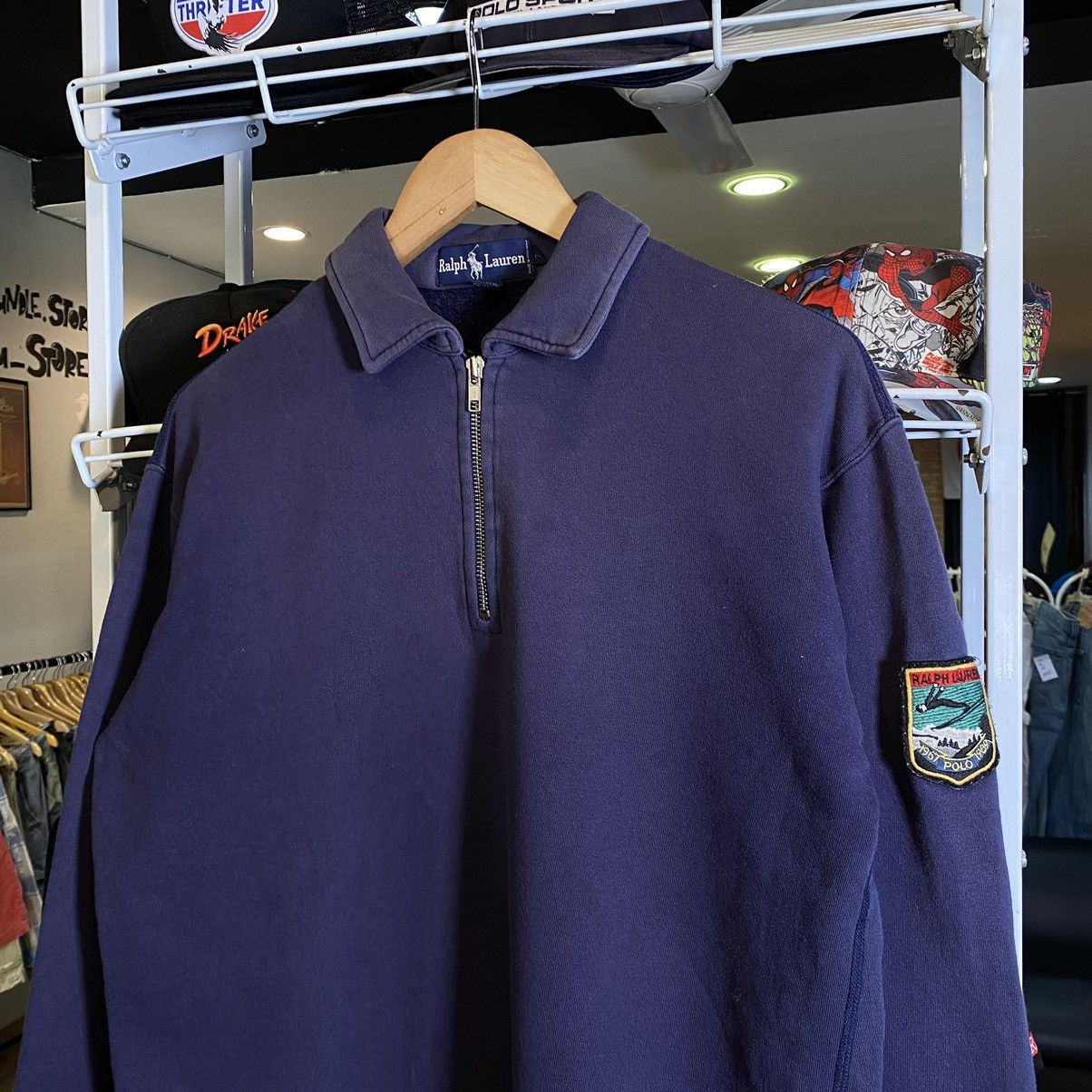 Polo Ralph Lauren Vintage Polo Suicide Ski Half Zip Sweaters Size US M / EU 48-50 / 2 - 3 Thumbnail