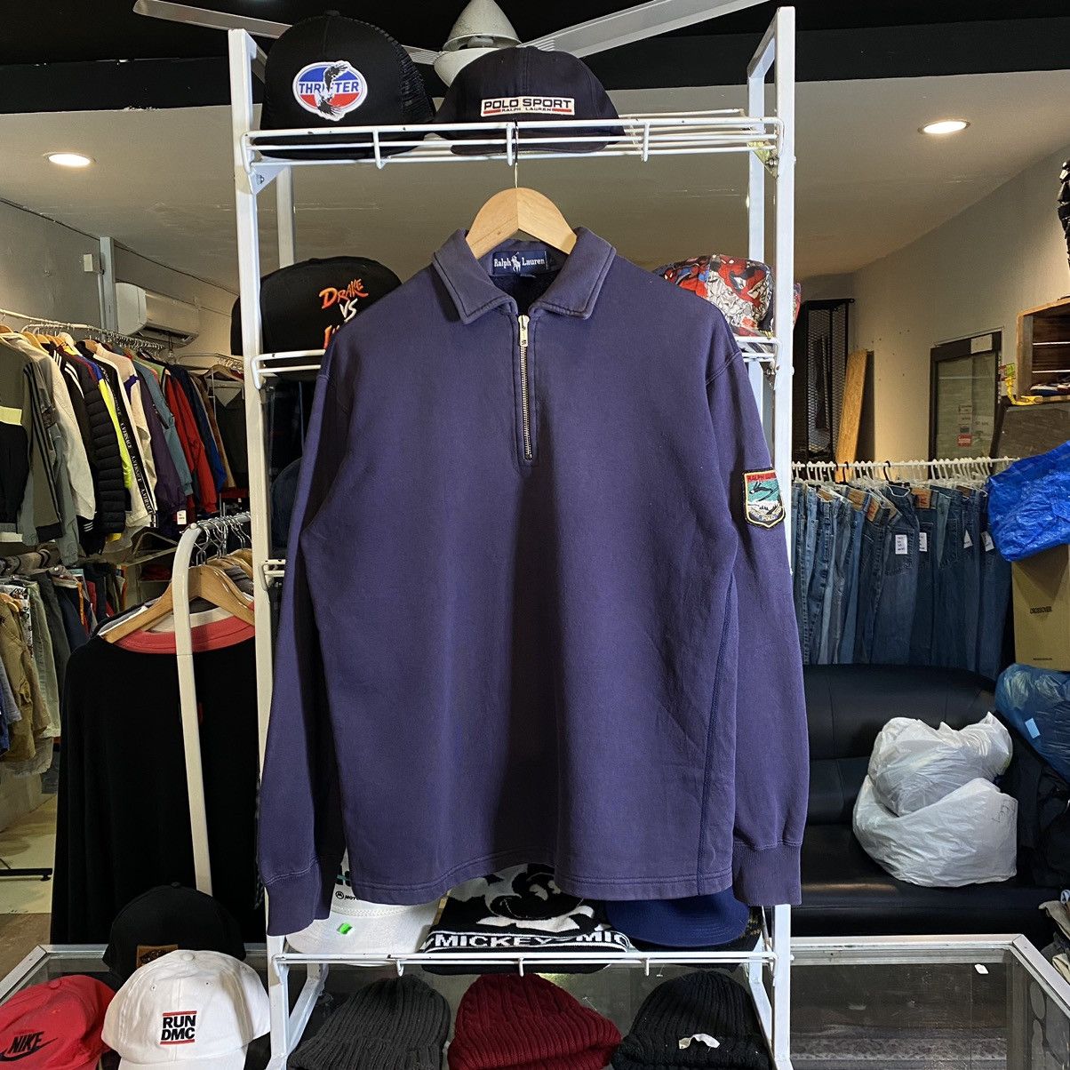Polo Ralph Lauren Vintage Polo Suicide Ski Half Zip Sweaters Size US M / EU 48-50 / 2 - 1 Thumbnail