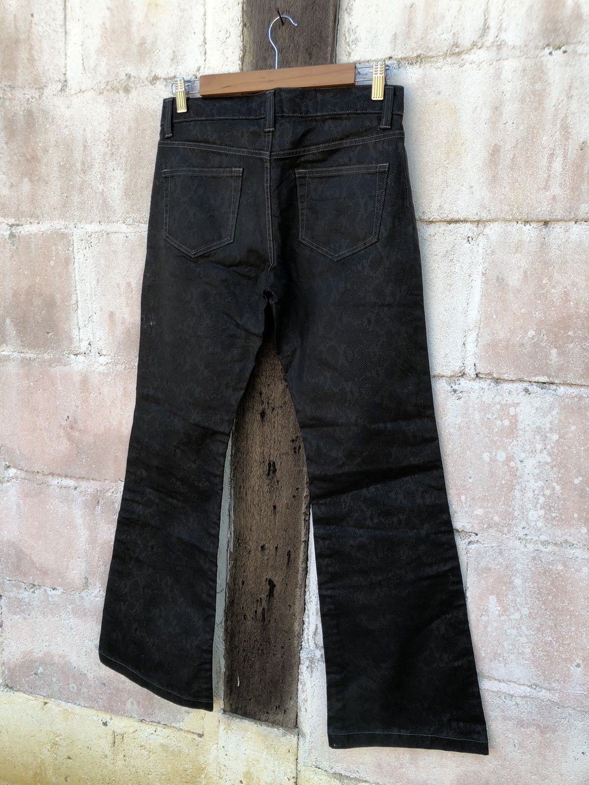 Beauty Beast × Designer × semanticdesign 🔥SALE AW23🔥Flared Semantic Design Sensation Punks Pants Size US 31 - 5 Thumbnail