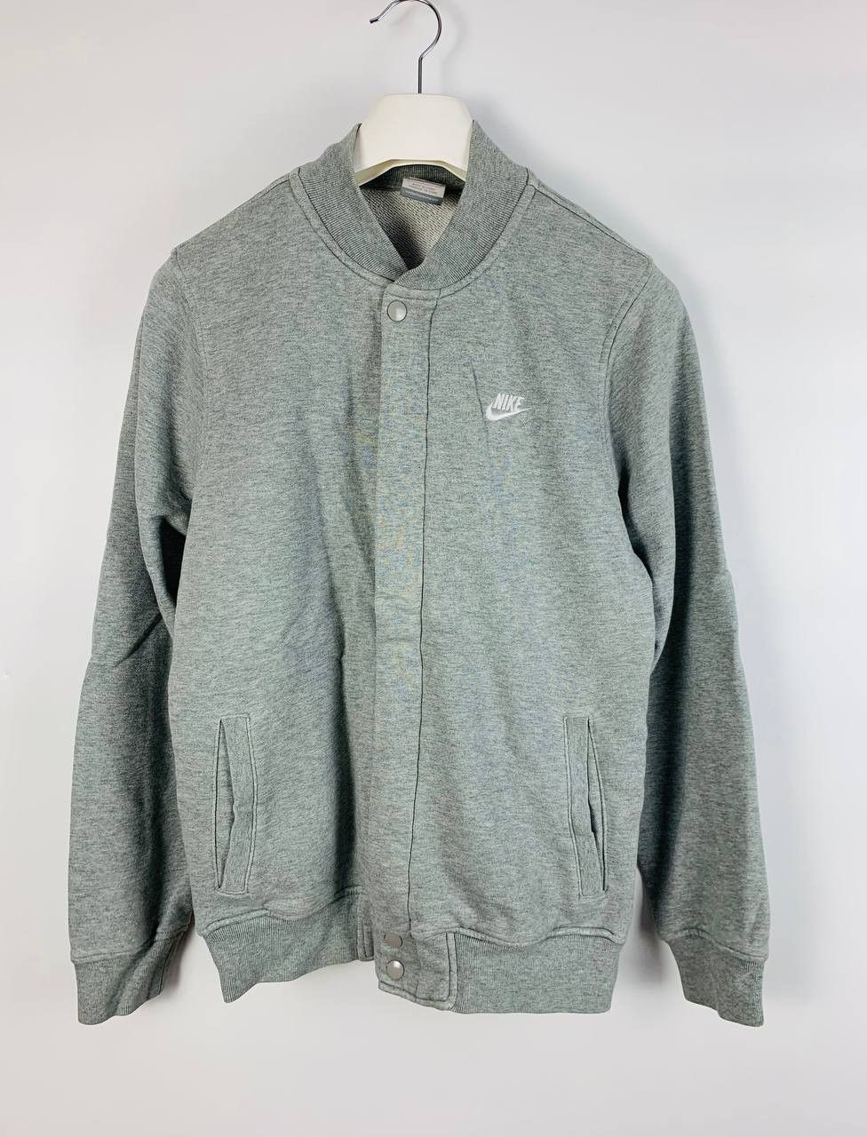 Nike Nike sweatshirt zip grey cotton S Size S / US 4 / IT 40 - 1 Thumbnail
