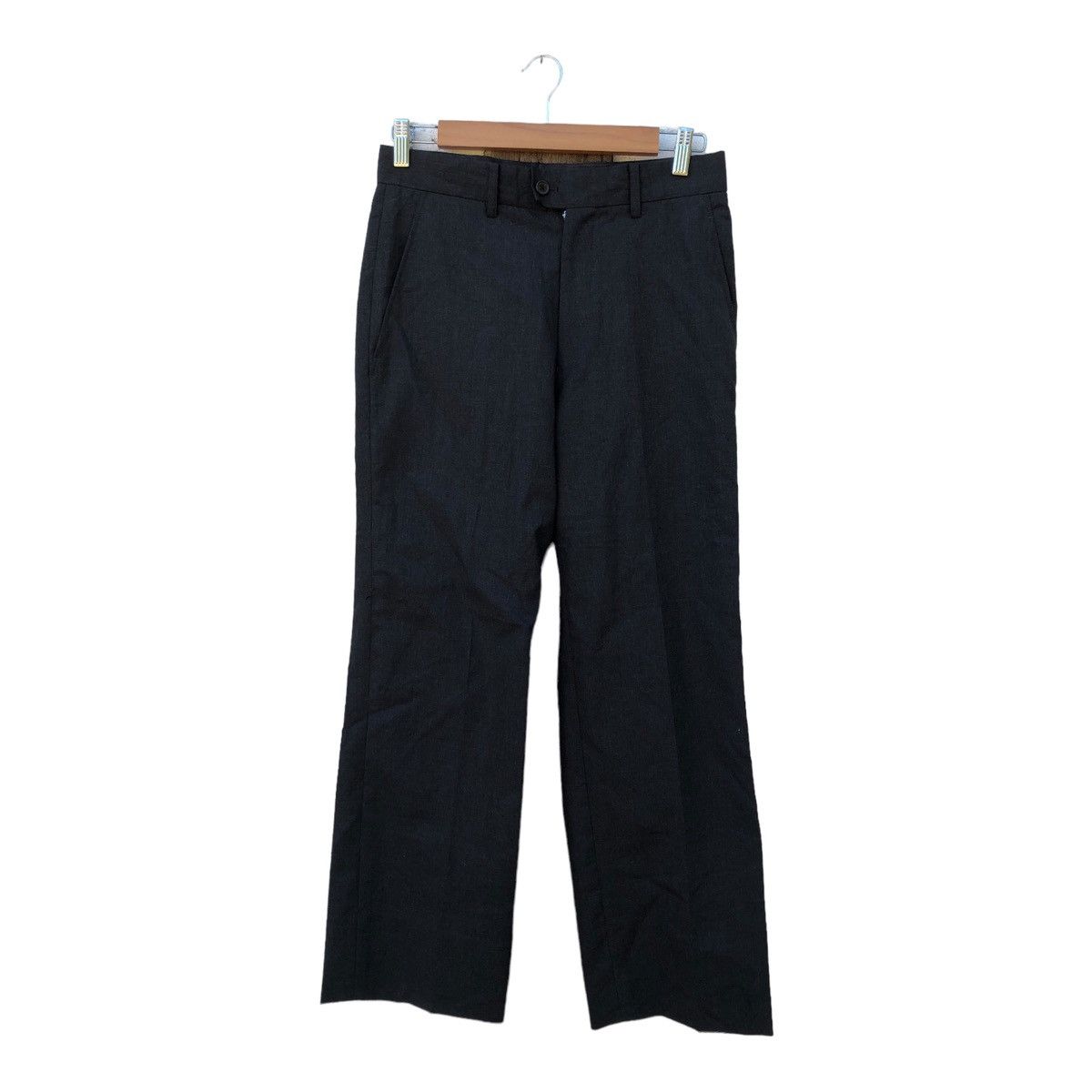 Japanese Brand × Yohji Yamamoto 🔥SALE AW23🔥IN’ED Yohji Yamamoto Black Pants Size US 30 / EU 46 - 1 Thumbnail