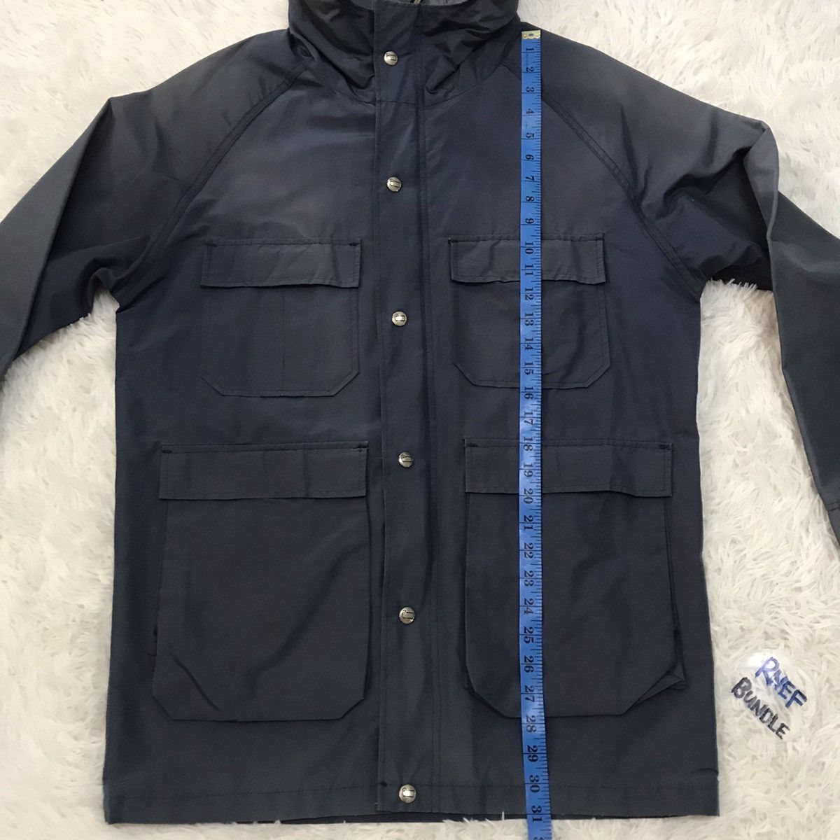 Vintage Vintage Woolrich Jacket hoodie 4 pockets (sun faded) Size US M / EU 48-50 / 2 - 12 Thumbnail