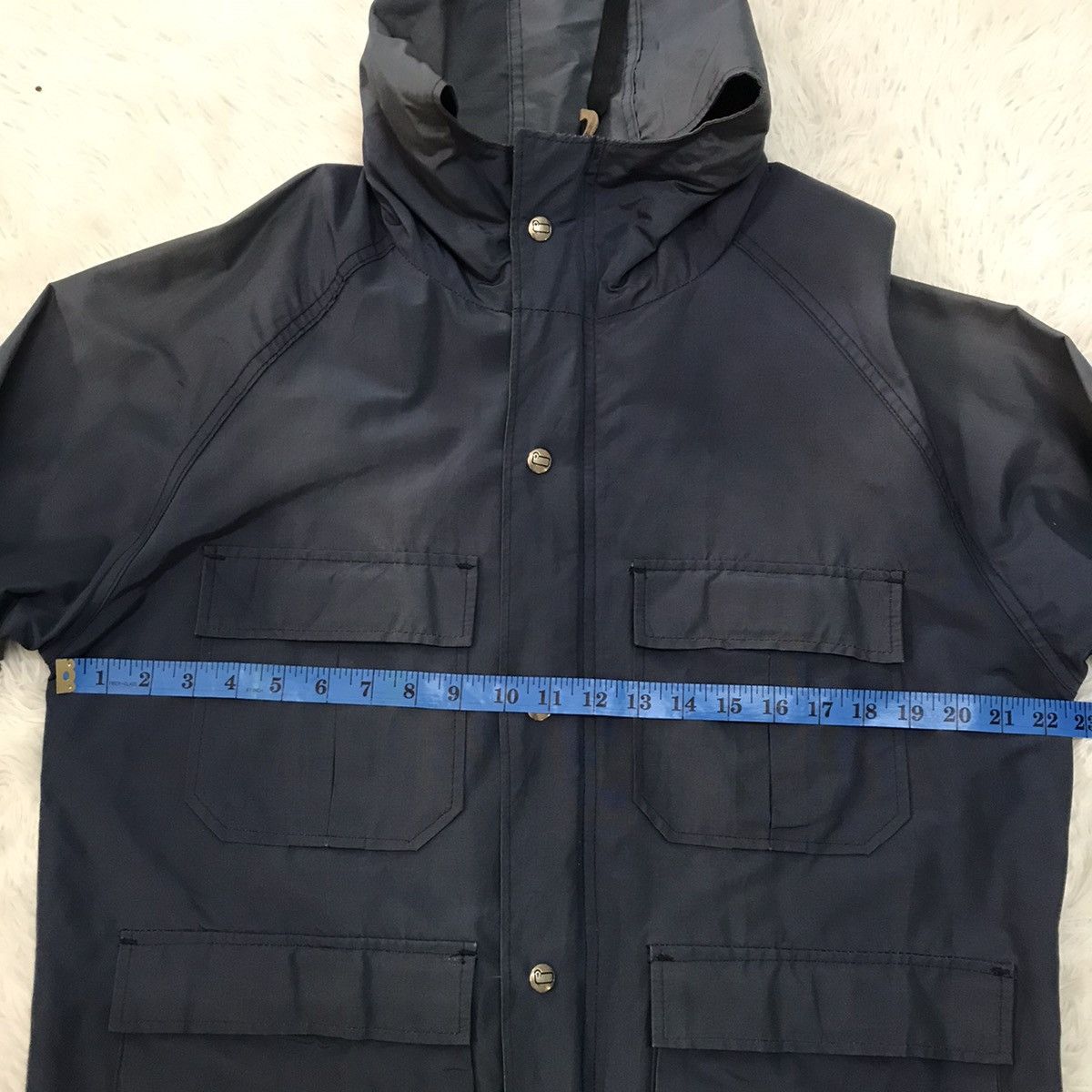 Vintage Vintage Woolrich Jacket hoodie 4 pockets (sun faded) Size US M / EU 48-50 / 2 - 10 Thumbnail