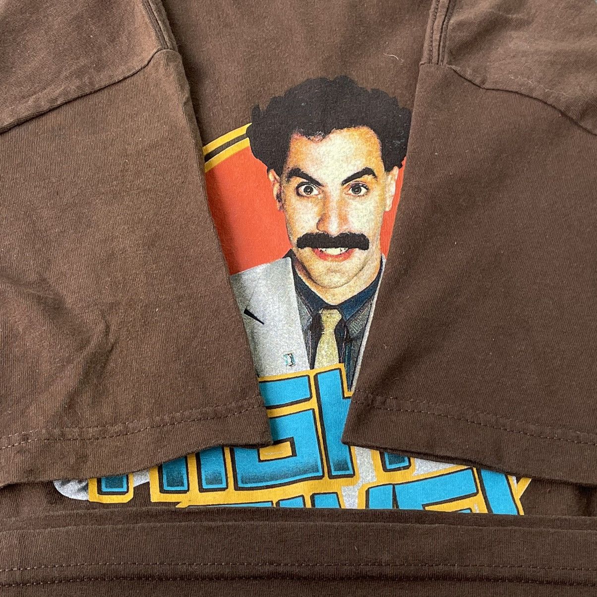 Vintage Borat Comedy parody tee jackass scary movie Size US L / EU 52-54 / 3 - 4 Thumbnail
