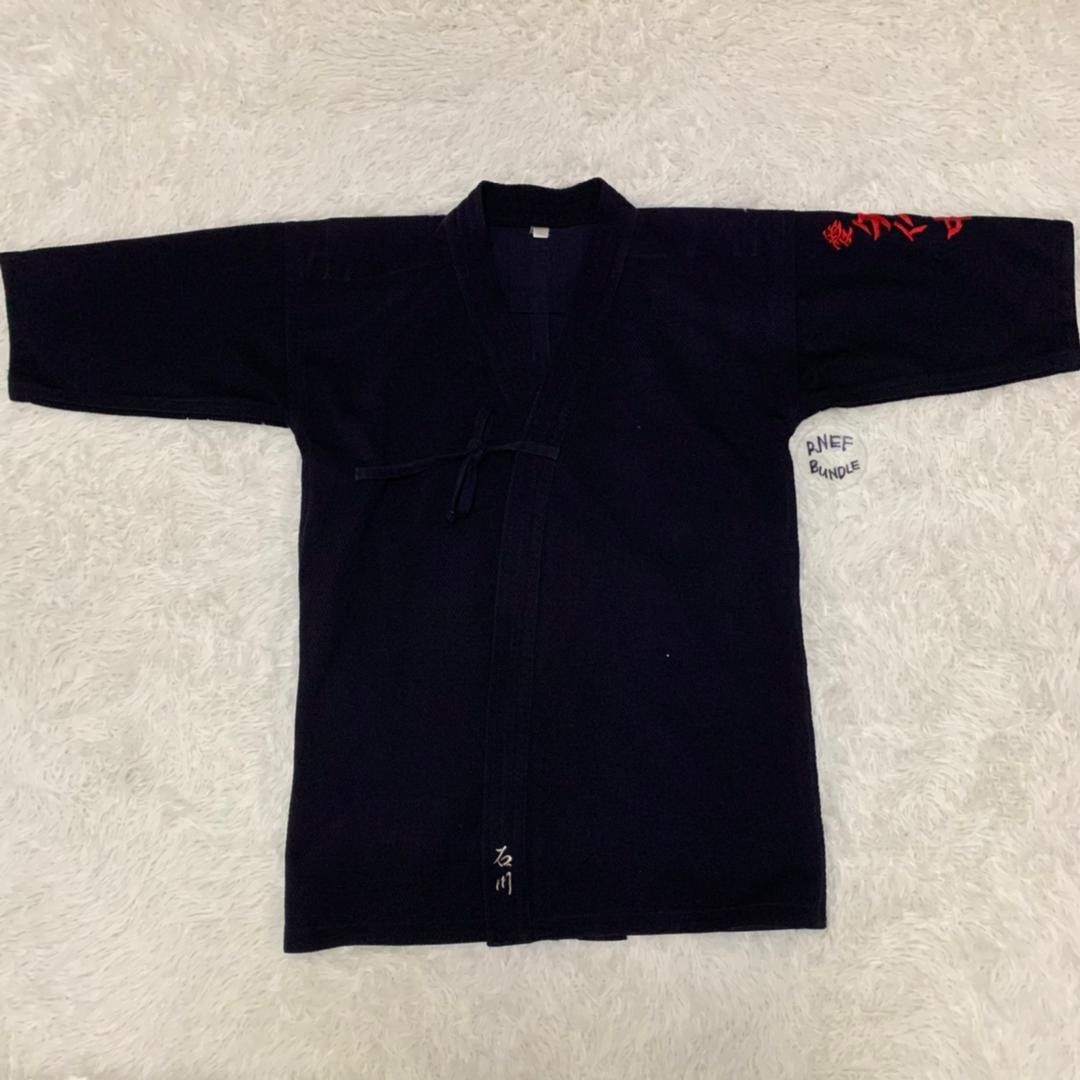 Japanese Brand Kimono Cardigan Indigo Like Kapital Visvim Style Jacket Size US M / EU 48-50 / 2 - 1 Thumbnail
