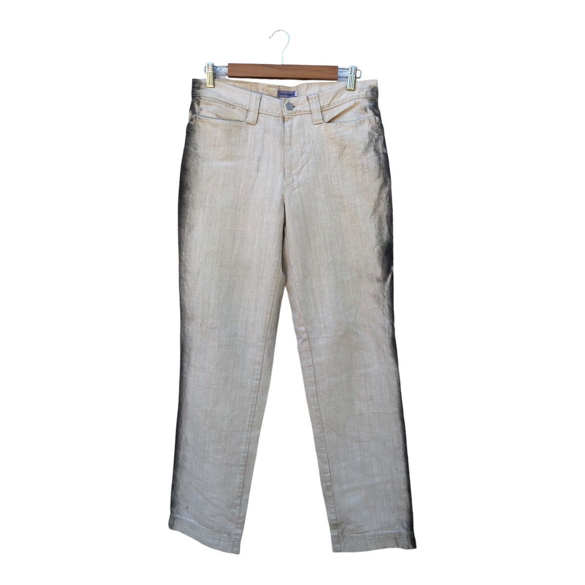 Beauty Beast × Designer 🔥SALE AW23🔥Life Plus Music Work Pants White Size US 32 / EU 48 - 1 Thumbnail