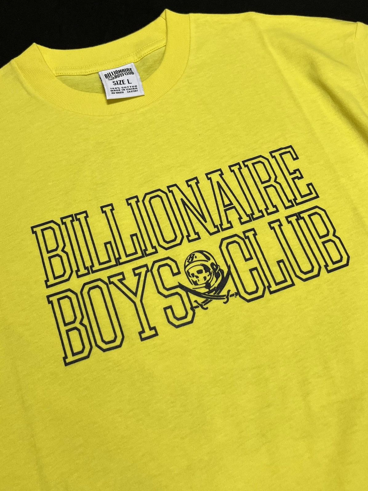 Billionaire Boys Club Billionaire Boys Club BBC Pirate Yellow T-Shirt Large Size US L / EU 52-54 / 3 - 2 Thumbnail