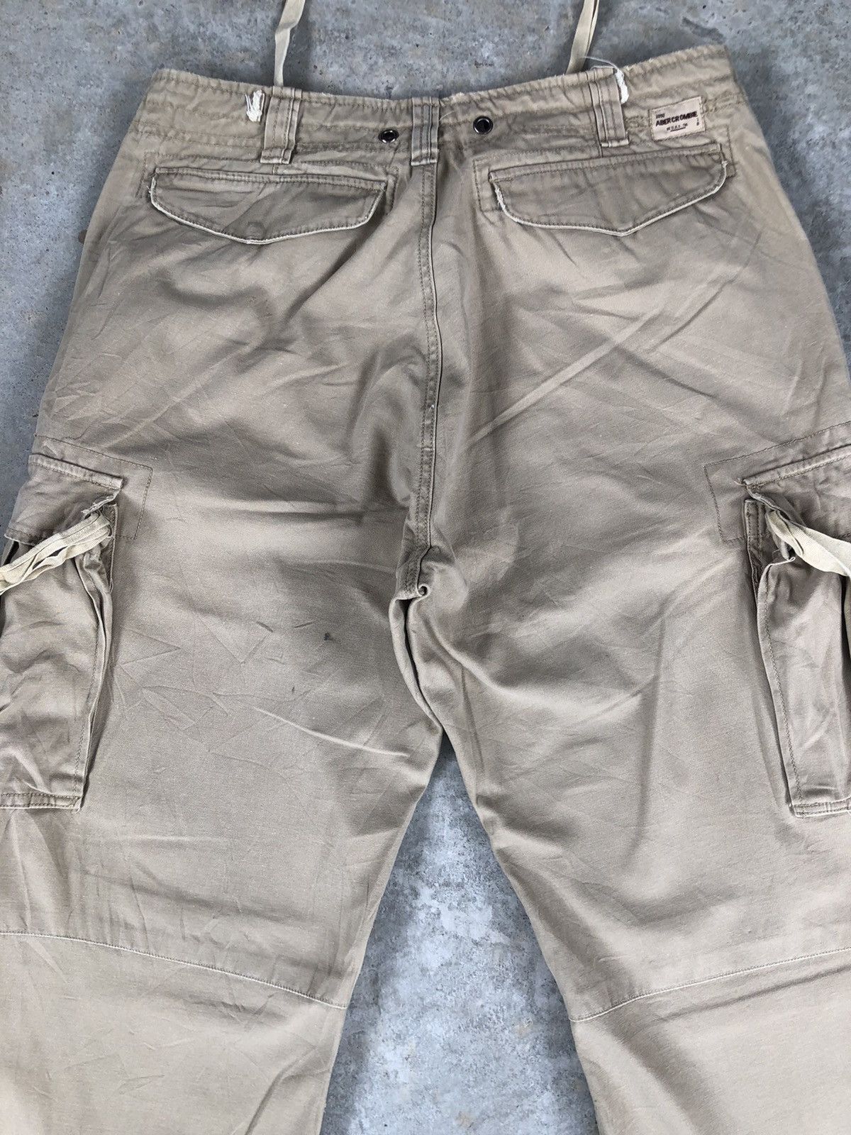 Abercrombie & Fitch Abercrombie TypeA92 Parachute Cargo Pants Tactical bondage Size US 34 / EU 50 - 8 Thumbnail