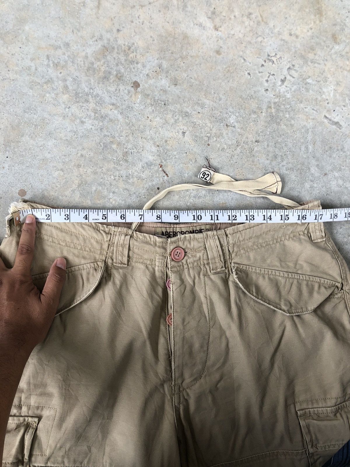 Abercrombie & Fitch Abercrombie TypeA92 Parachute Cargo Pants Tactical bondage Size US 34 / EU 50 - 18 Thumbnail
