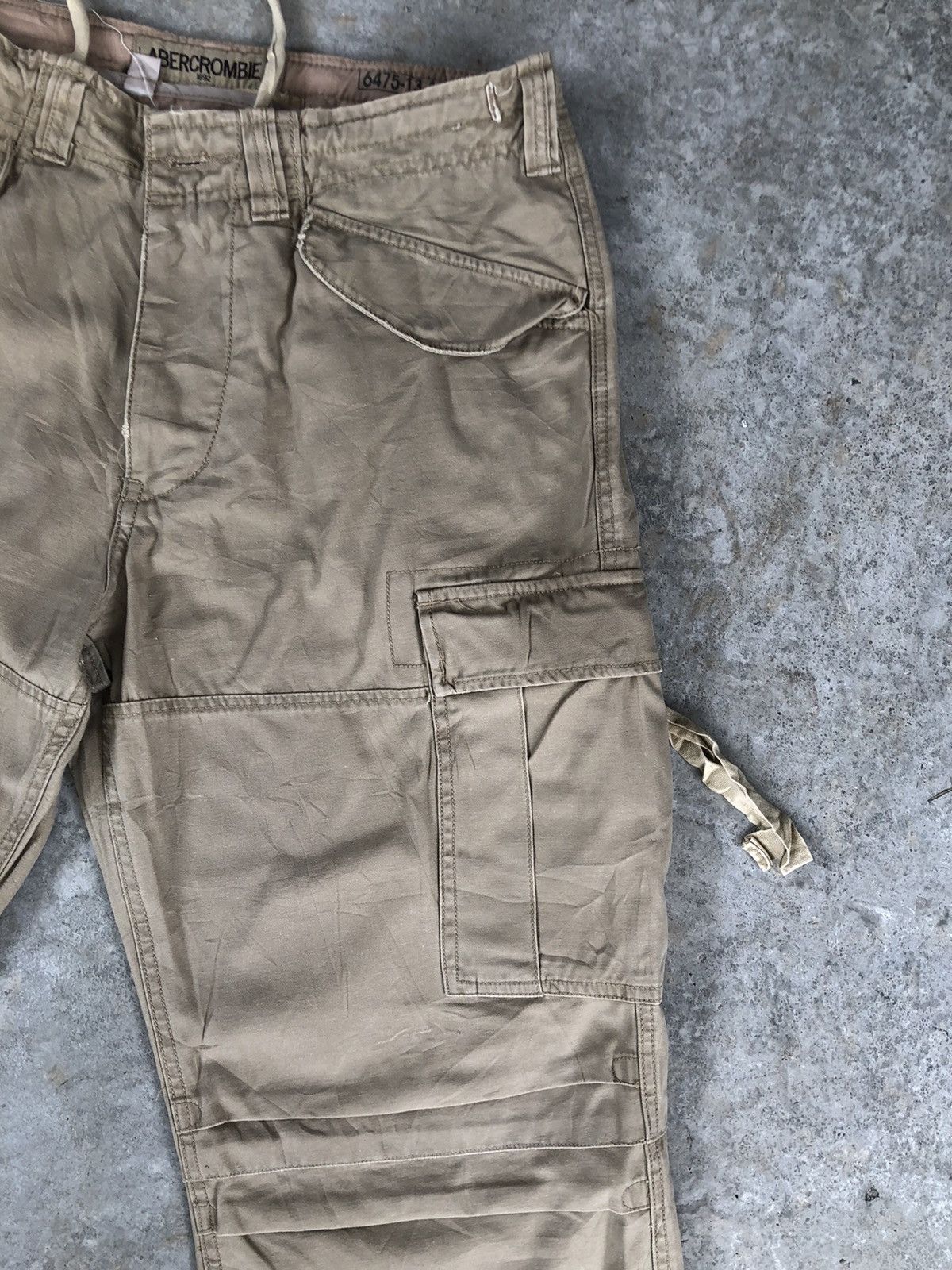 Abercrombie & Fitch Abercrombie TypeA92 Parachute Cargo Pants Tactical bondage Size US 34 / EU 50 - 5 Thumbnail