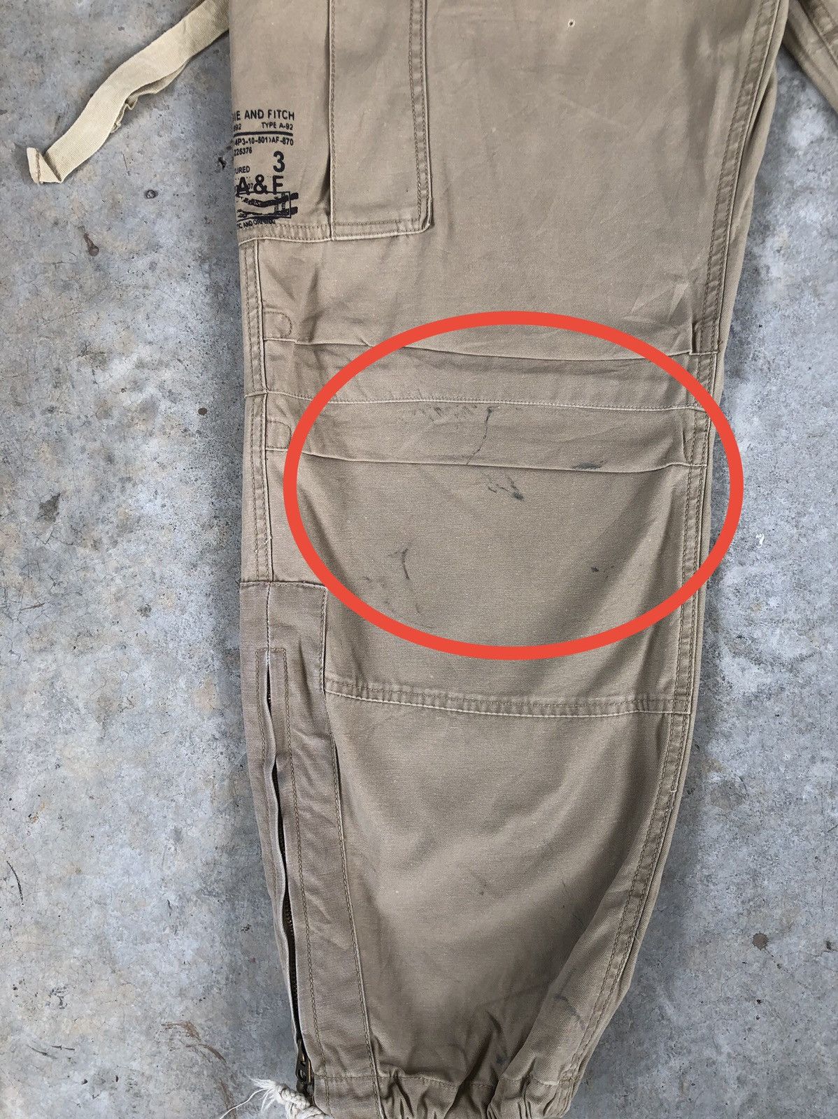 Abercrombie & Fitch Abercrombie TypeA92 Parachute Cargo Pants Tactical bondage Size US 34 / EU 50 - 13 Thumbnail