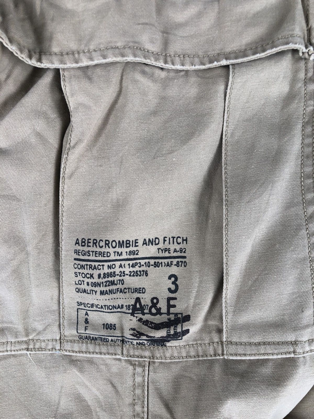 Abercrombie & Fitch Abercrombie TypeA92 Parachute Cargo Pants Tactical bondage Size US 34 / EU 50 - 10 Thumbnail