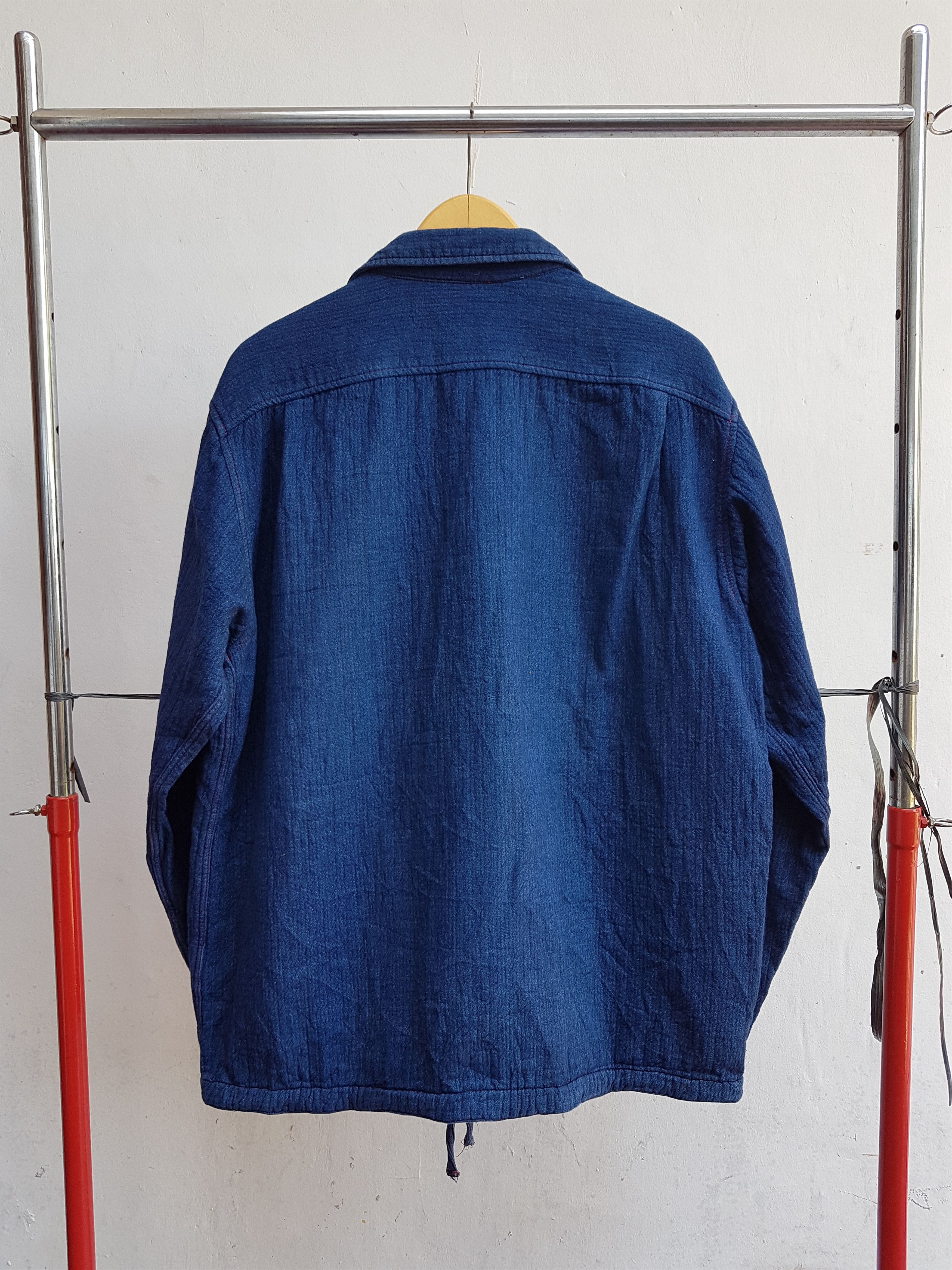 Indigo Fit M to L,Boston Nine Kimono Indigo Drawstring Jacket Size US M / EU 48-50 / 2 - 3 Thumbnail