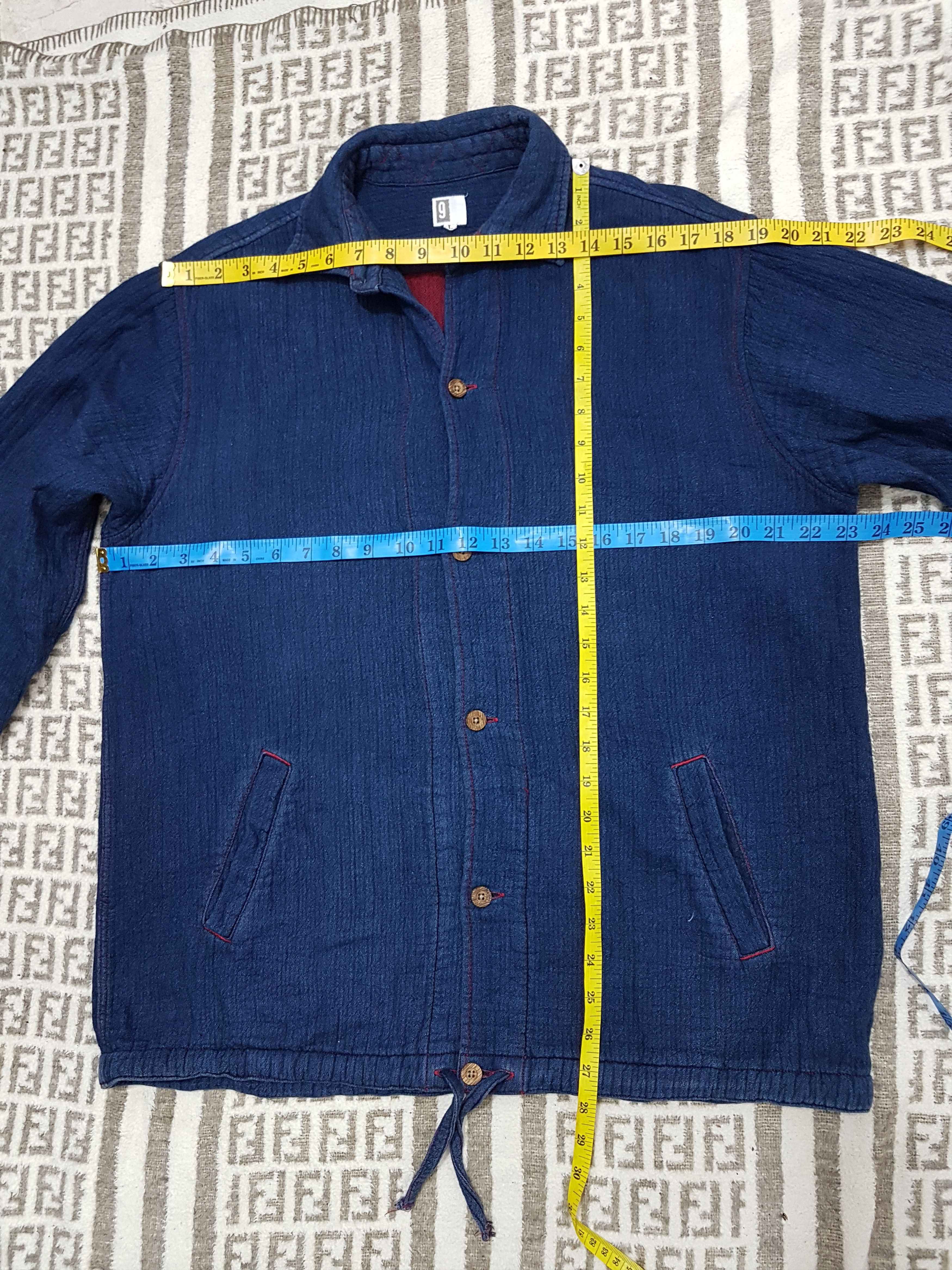 Indigo Fit M to L,Boston Nine Kimono Indigo Drawstring Jacket Size US M / EU 48-50 / 2 - 7 Thumbnail