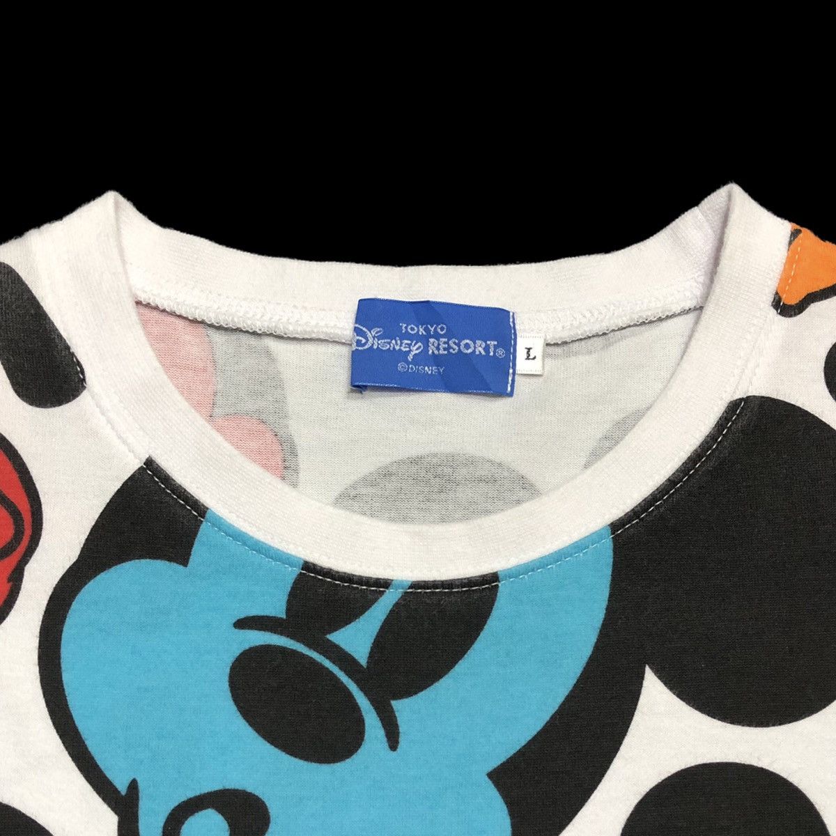 Disney Mickey T-shirt Disney Resort TDR Disneysea Disneyland Size US L / EU 52-54 / 3 - 5 Thumbnail