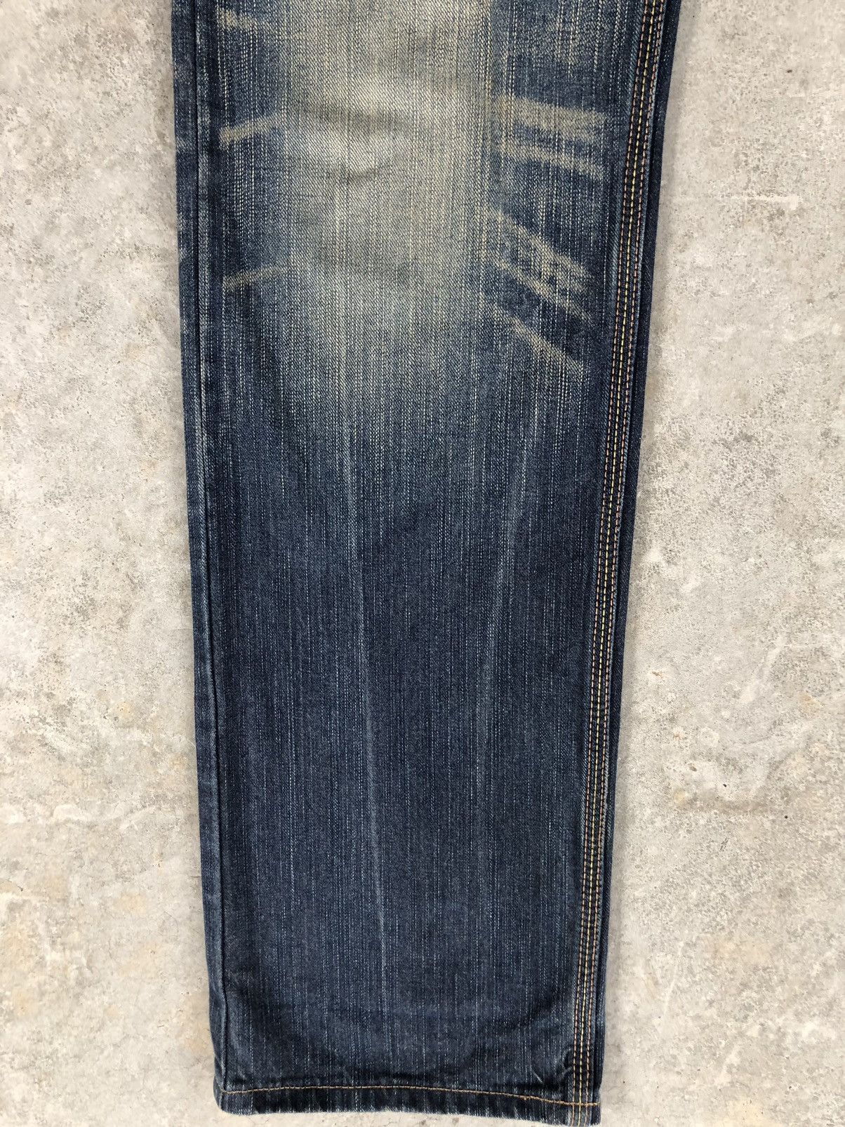 Edwin Japanese Edwin Double Waist Distressed Jeans Size US 33 - 6 Thumbnail