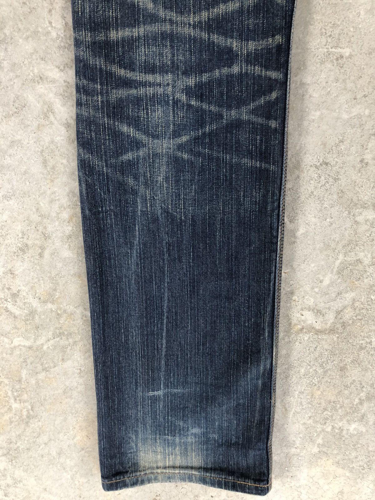 Edwin Japanese Edwin Double Waist Distressed Jeans Size US 33 - 11 Thumbnail