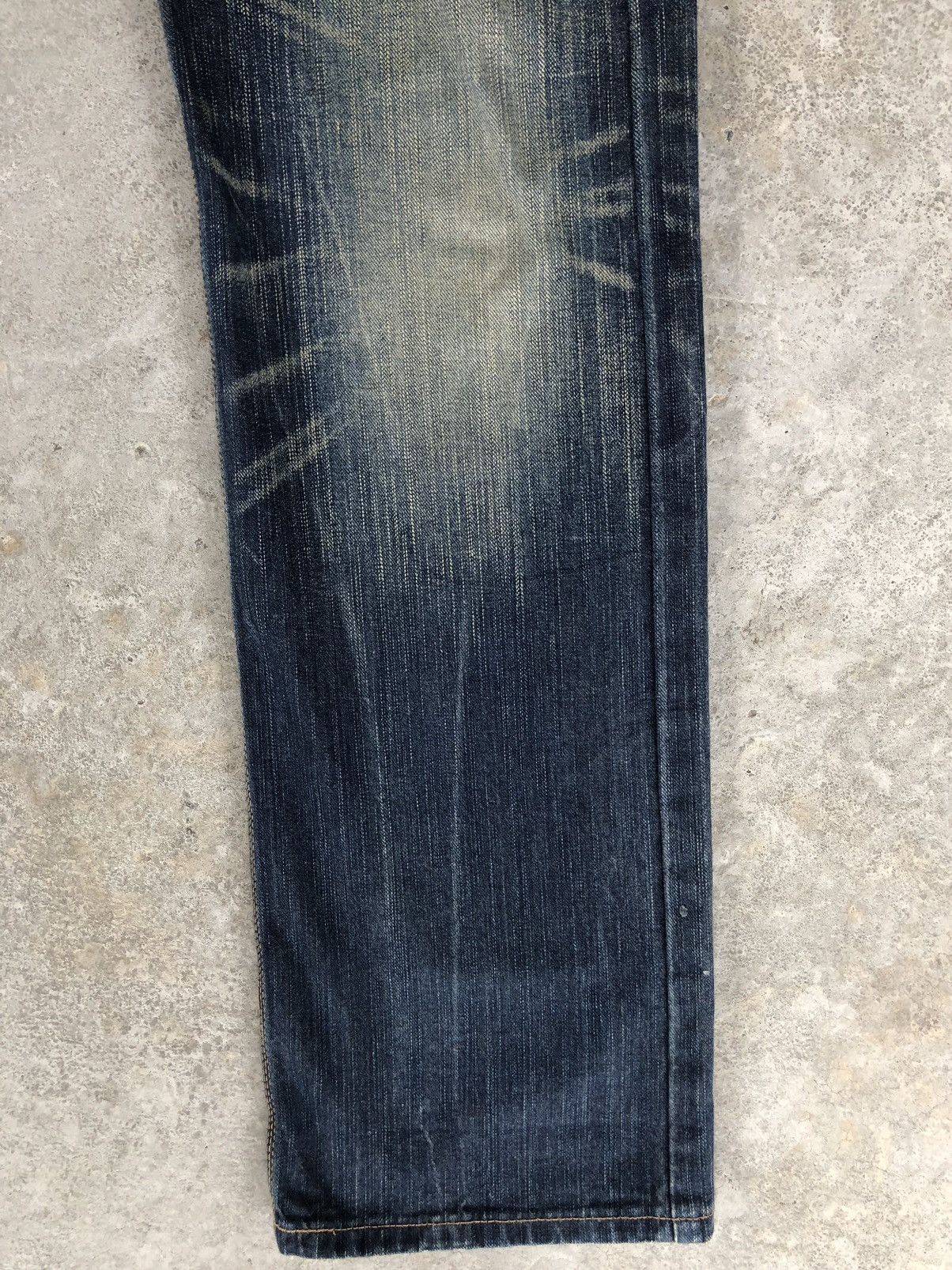 Edwin Japanese Edwin Double Waist Distressed Jeans Size US 33 - 7 Thumbnail