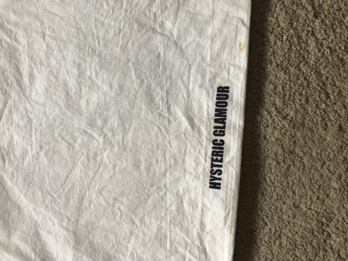 Hysteric Glamour 1990s Hysteric Glamour Racing Pin-up Girl Logo Tote bag Size ONE SIZE - 5 Thumbnail