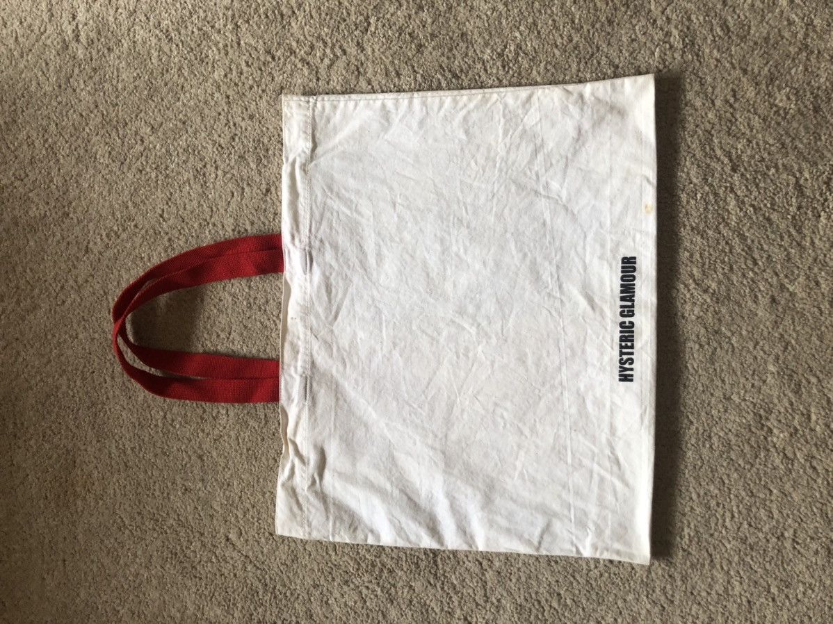 Hysteric Glamour 1990s Hysteric Glamour Racing Pin-up Girl Logo Tote bag Size ONE SIZE - 4 Thumbnail