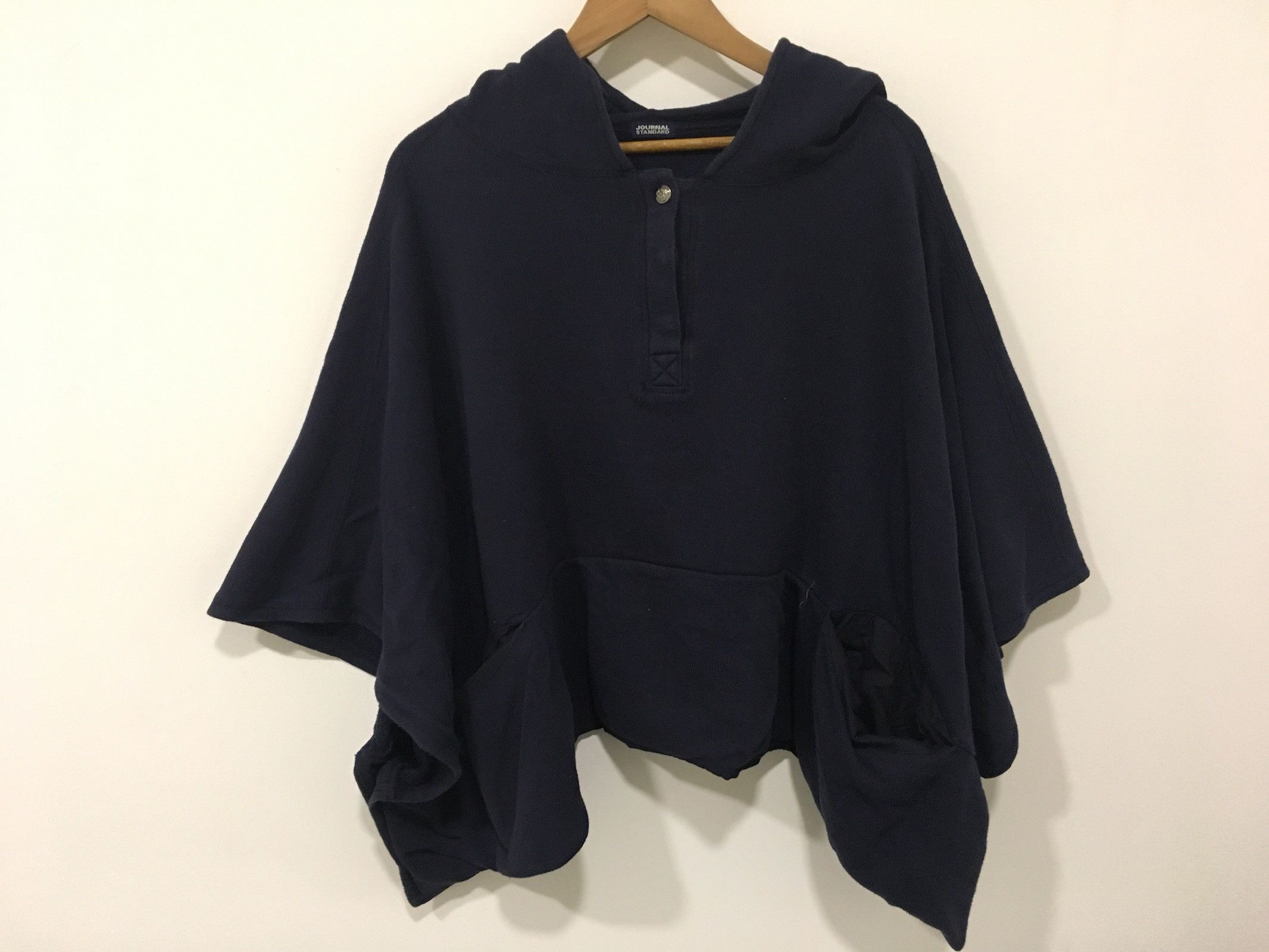 Journal Standard dark blue hoodie oversized Size US M / EU 48-50 / 2 - 1 Thumbnail