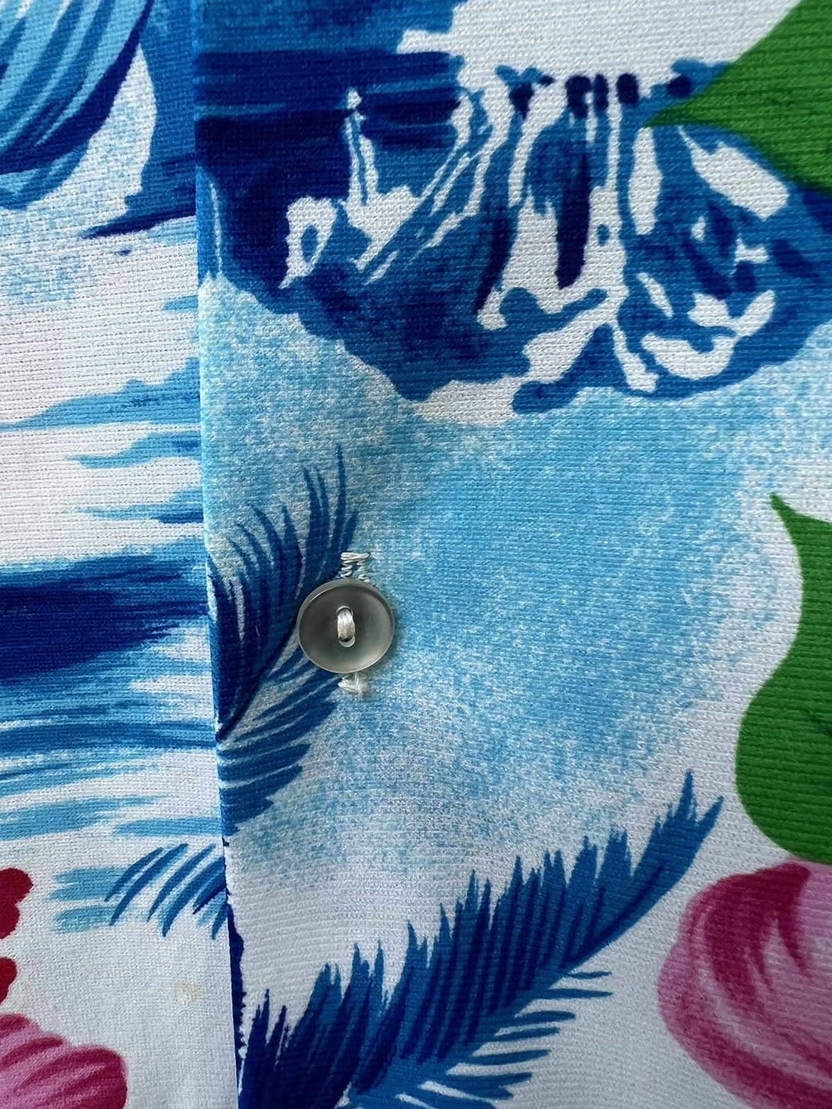 Vintage Vintage 60s 70s POMARE Hibiscus Palm Tree Hawaiian Shirt Size US M / EU 48-50 / 2 - 8 Thumbnail