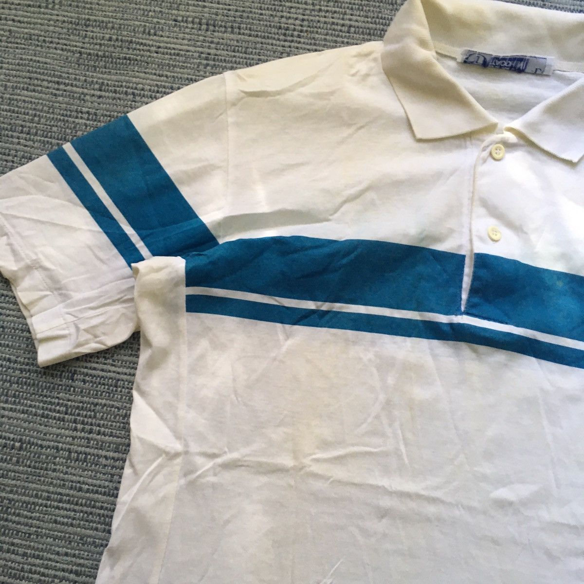 Sergio Tacchini panel chest polo Size US L / EU 52-54 / 3 - 5 Thumbnail