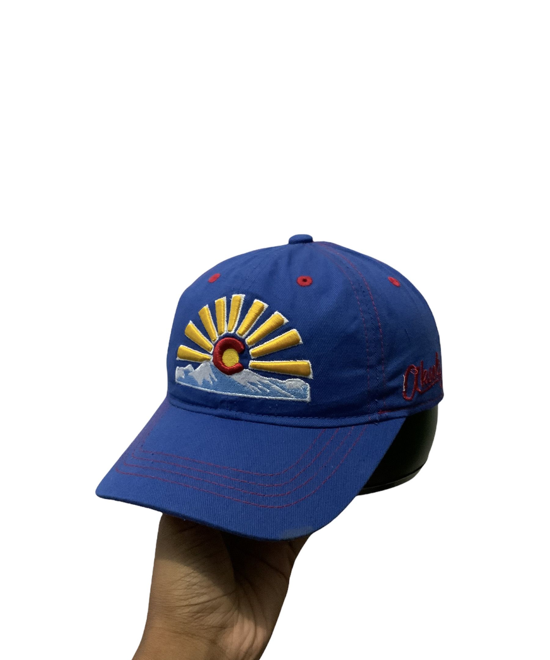 Japanese Brand Akseis Com Indigo Hat Size ONE SIZE - 2 Thumbnail