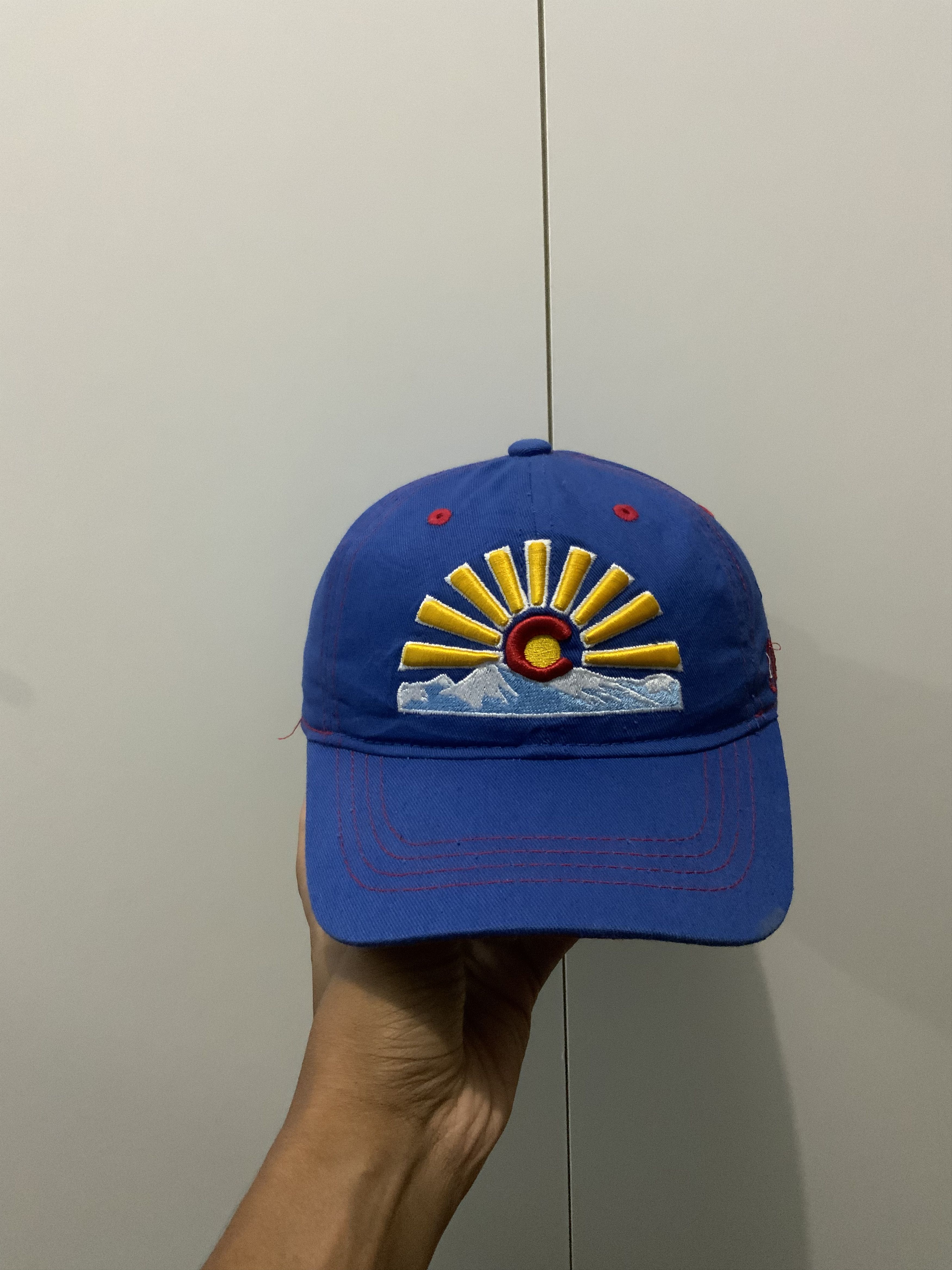 Japanese Brand Akseis Com Indigo Hat Size ONE SIZE - 1 Thumbnail