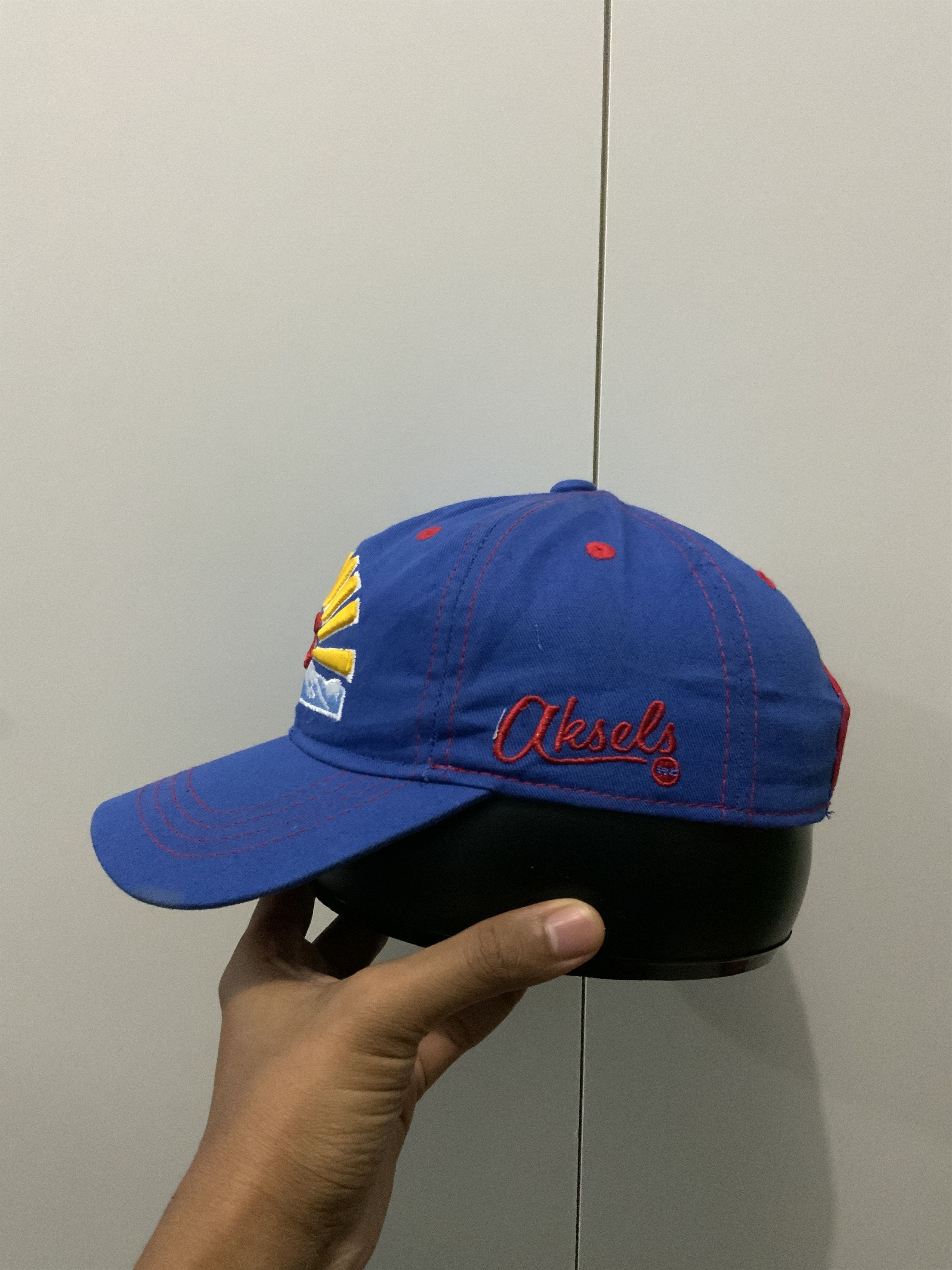 Japanese Brand Akseis Com Indigo Hat Size ONE SIZE - 5 Thumbnail