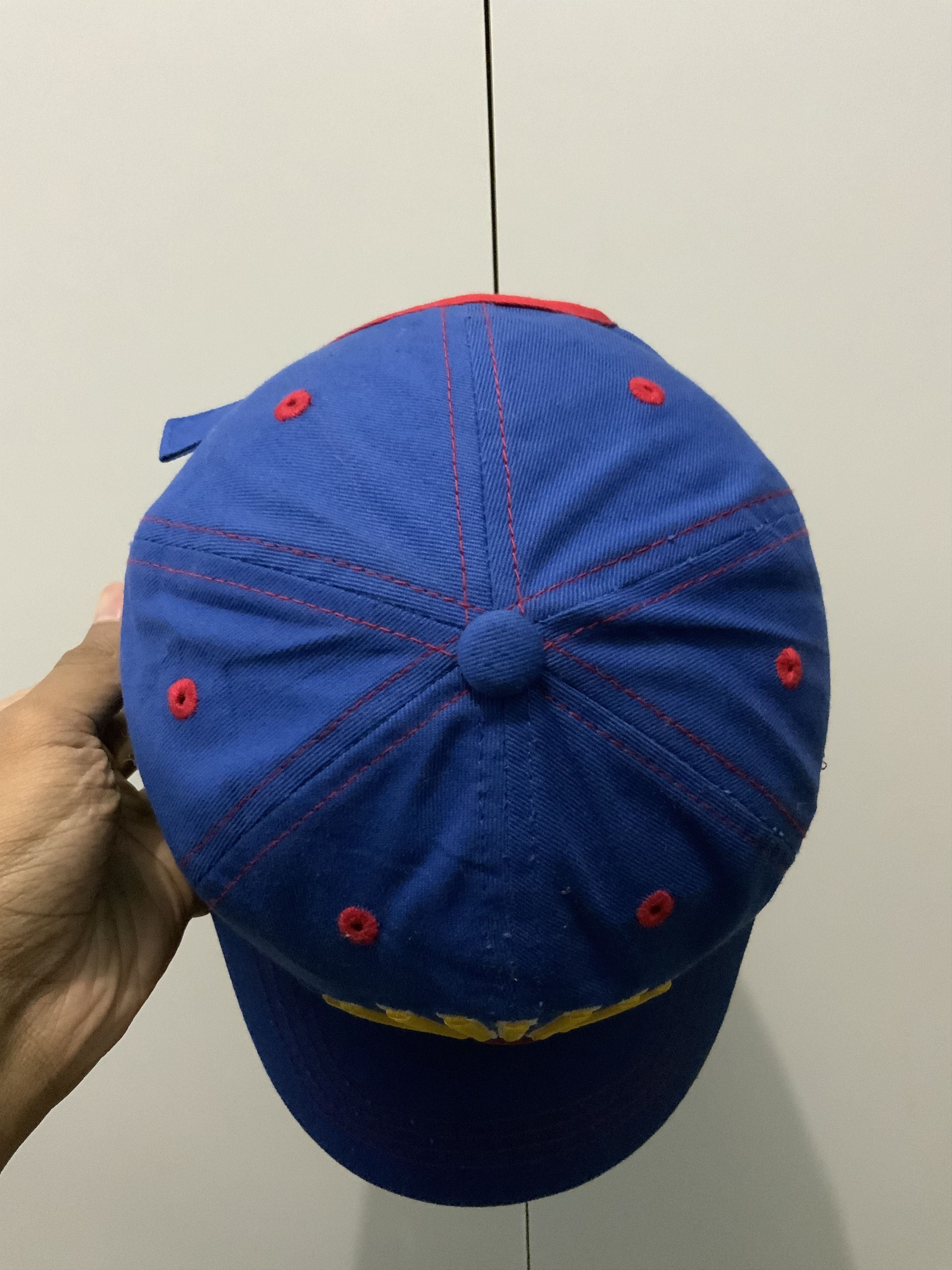 Japanese Brand Akseis Com Indigo Hat Size ONE SIZE - 7 Thumbnail
