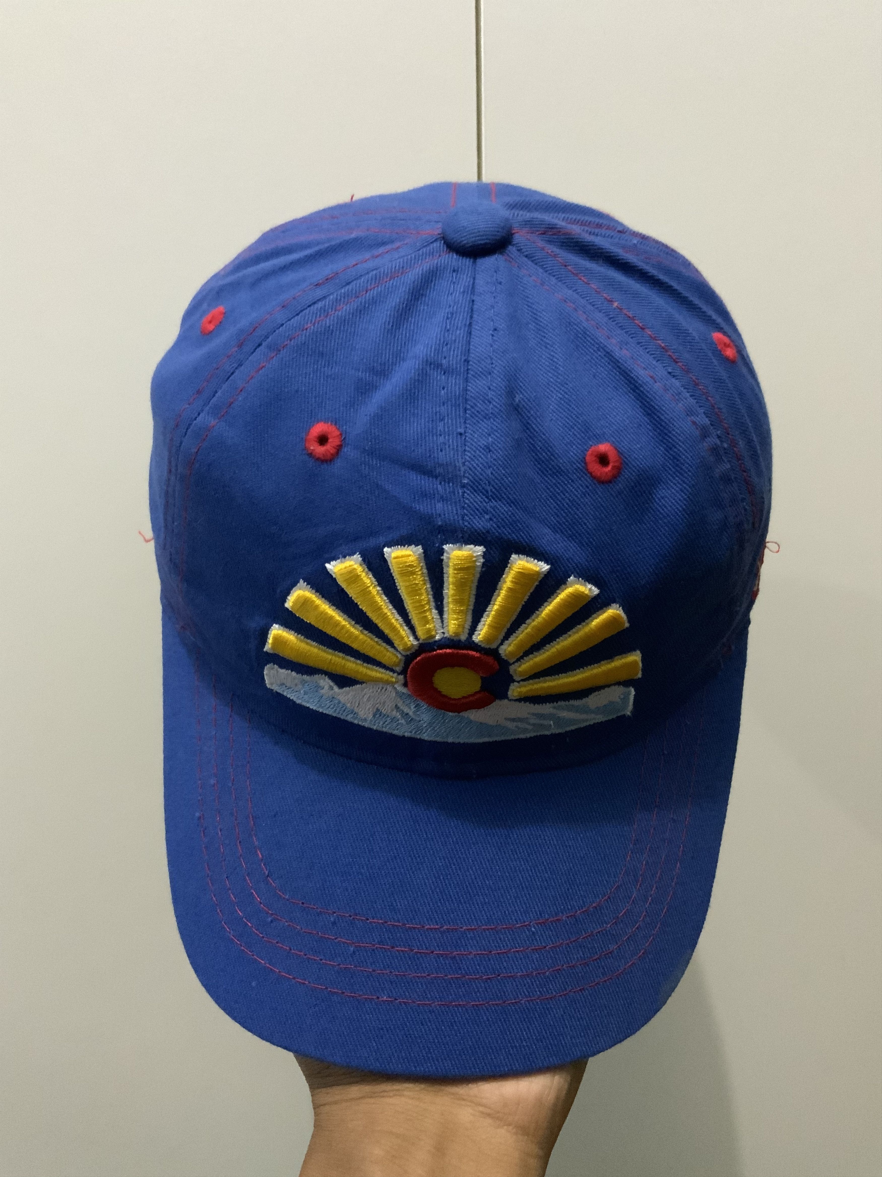Japanese Brand Akseis Com Indigo Hat Size ONE SIZE - 6 Thumbnail