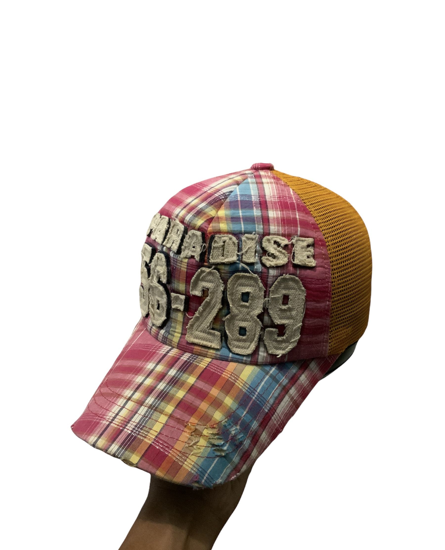 Paradise 56-289 Multicolor Spellout Trucker Hat