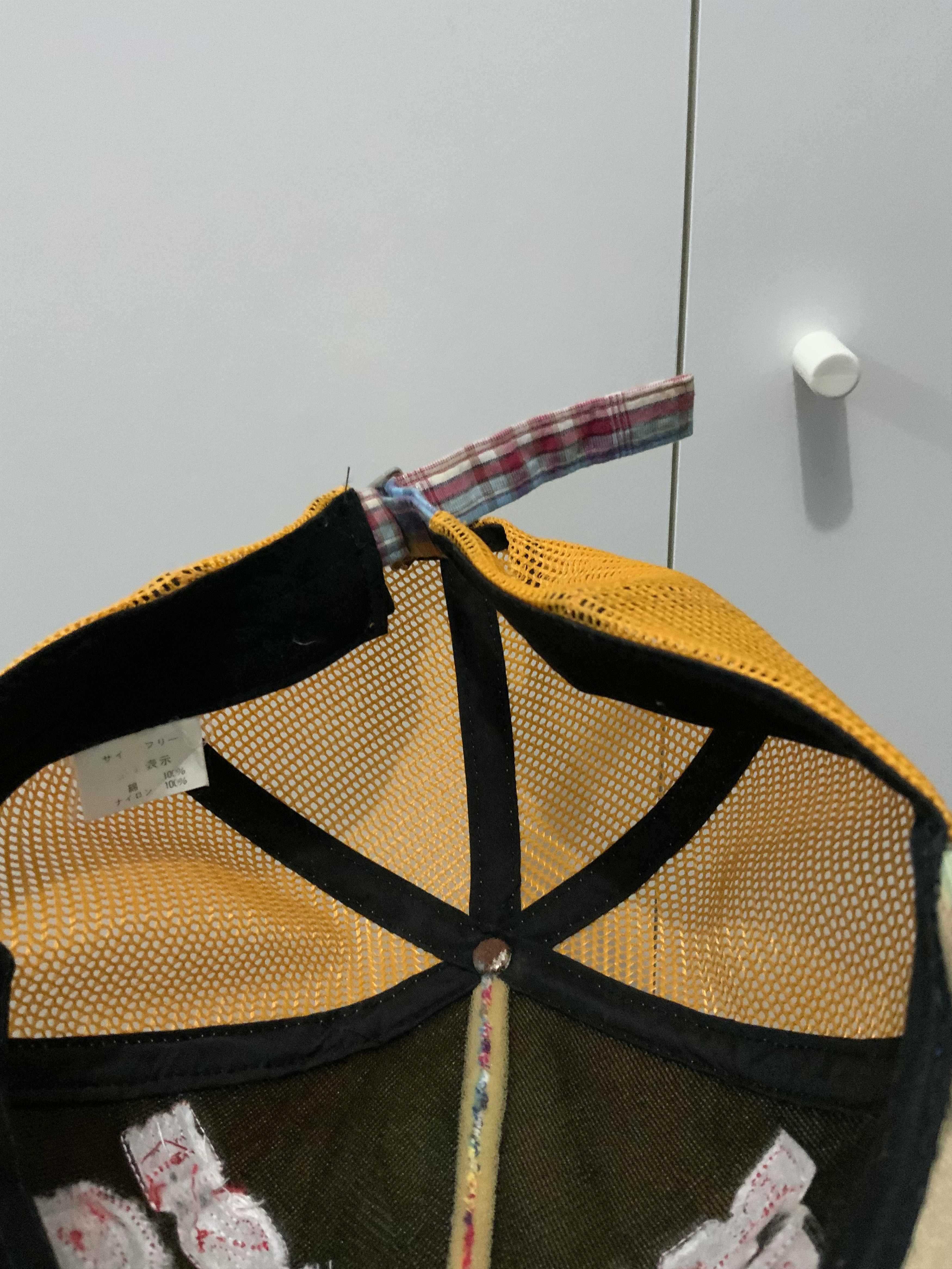 Japanese Brand Paradise 56-289 Multicolor Spellout Trucker Hat Size ONE SIZE - 12 Thumbnail