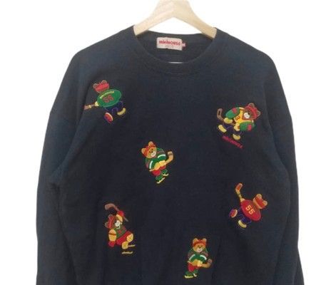 Japanese Brand × Vintage Vintage 90’s Japan Miki House Men Sweatshirt Size US M / EU 48-50 / 2 - 2 Thumbnail