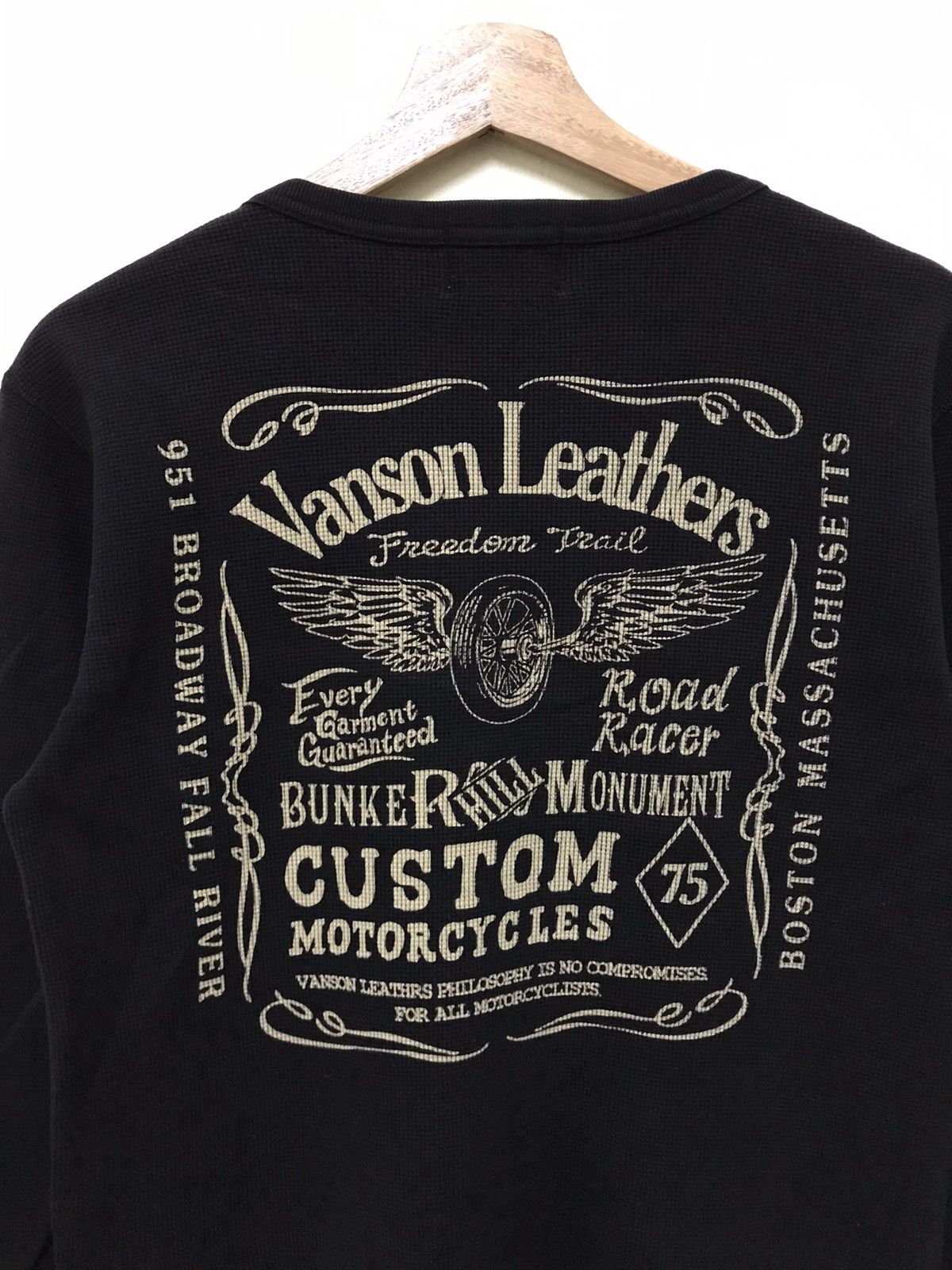 Vanson Leathers Vanson Leathers Sweatshirt Big Logo Big Spellout Size US M / EU 48-50 / 2 - 5 Thumbnail