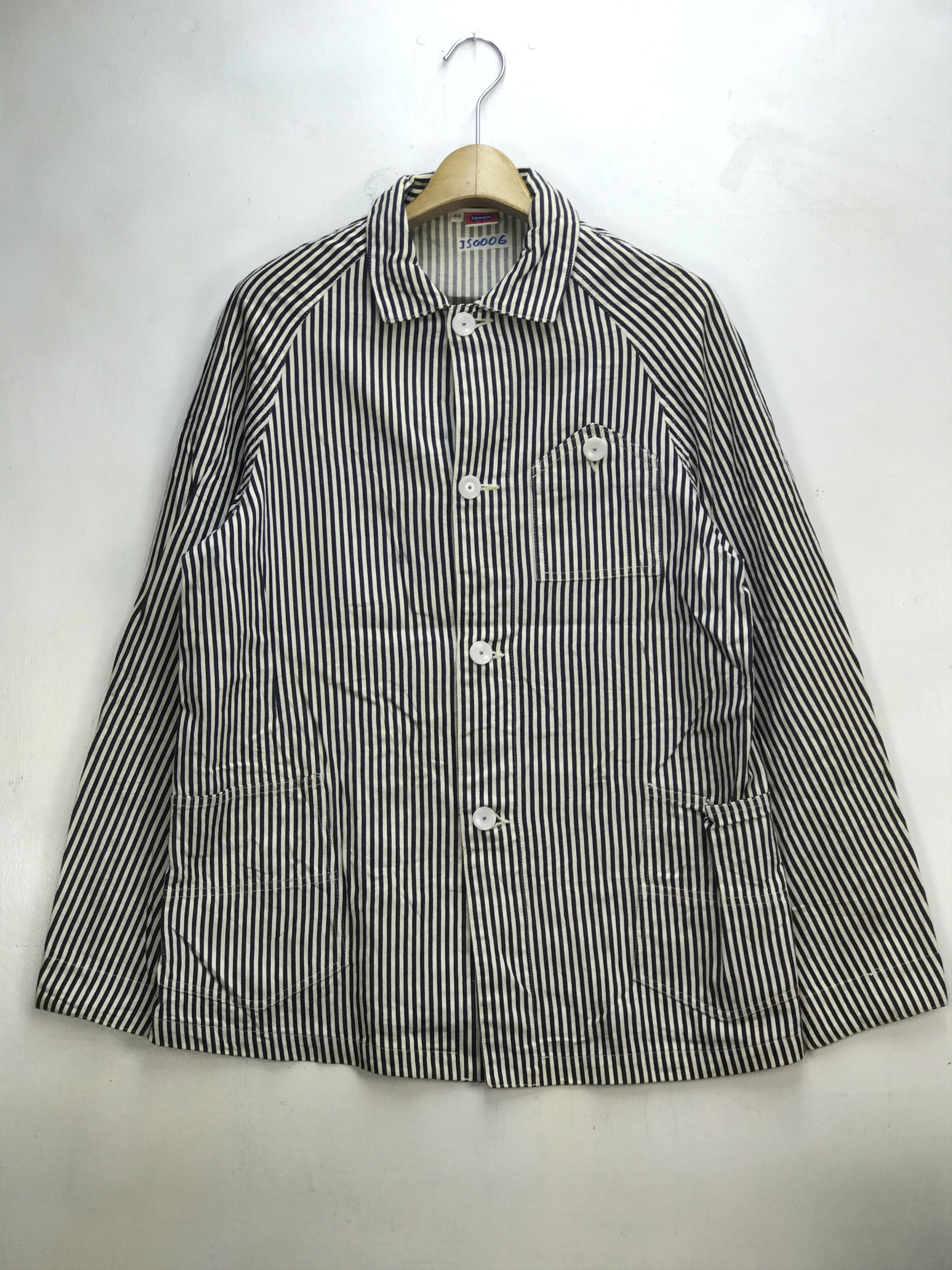 Japanese Brand VINTAGE KEMPEL WABASH STYLE WORKER JACKET Size US M / EU 48-50 / 2 - 1 Thumbnail