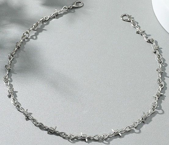 Designer Unisex Trendy Necklace Fashion Retro Punk Rap Hip Hop Size ONE SIZE - 2 Thumbnail