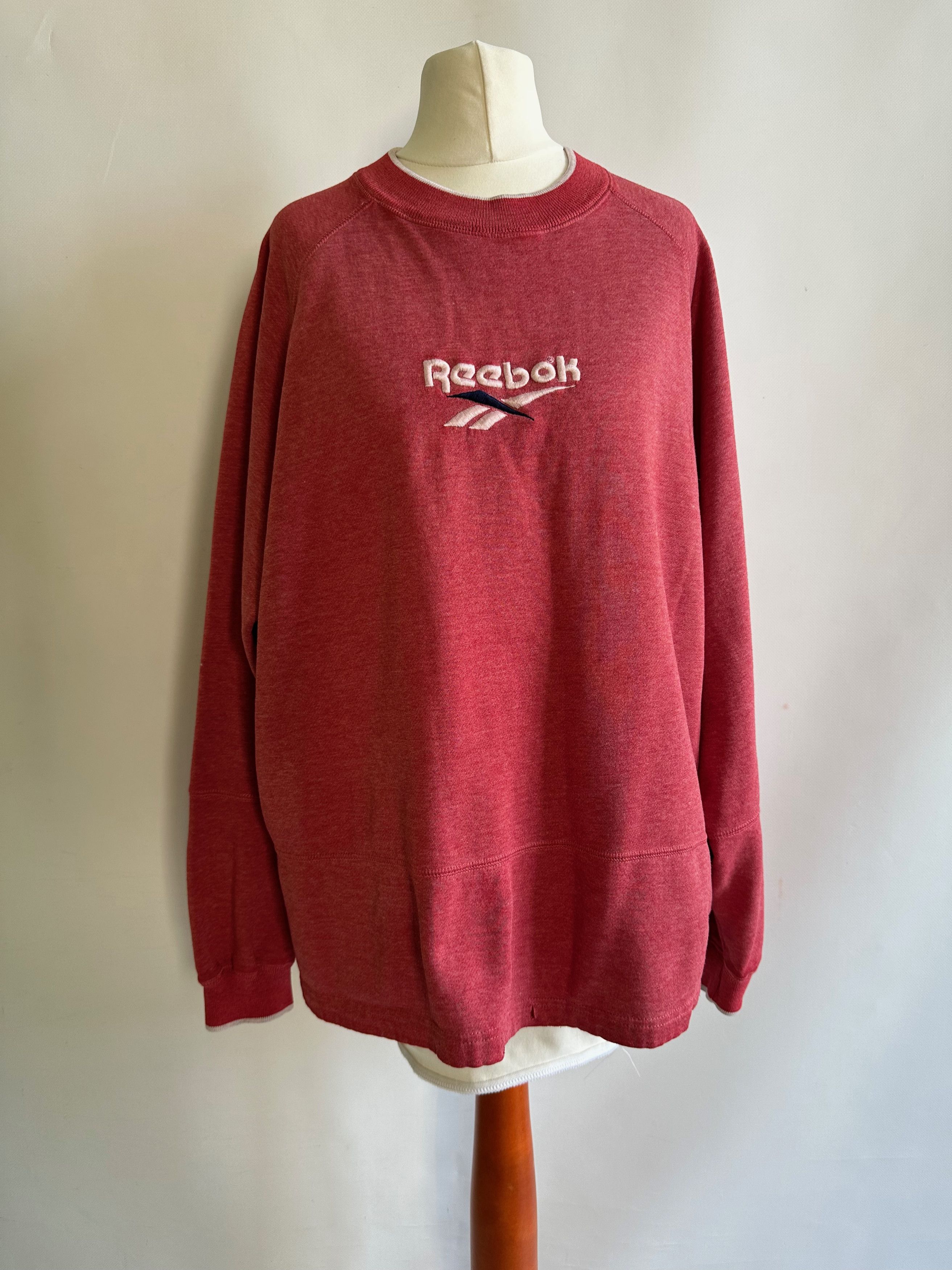 Reebok 80's - 90's REEBOK vintage sweatshirt made in Korea Size XL / US 12-14 / IT 48-50 - 1 Thumbnail
