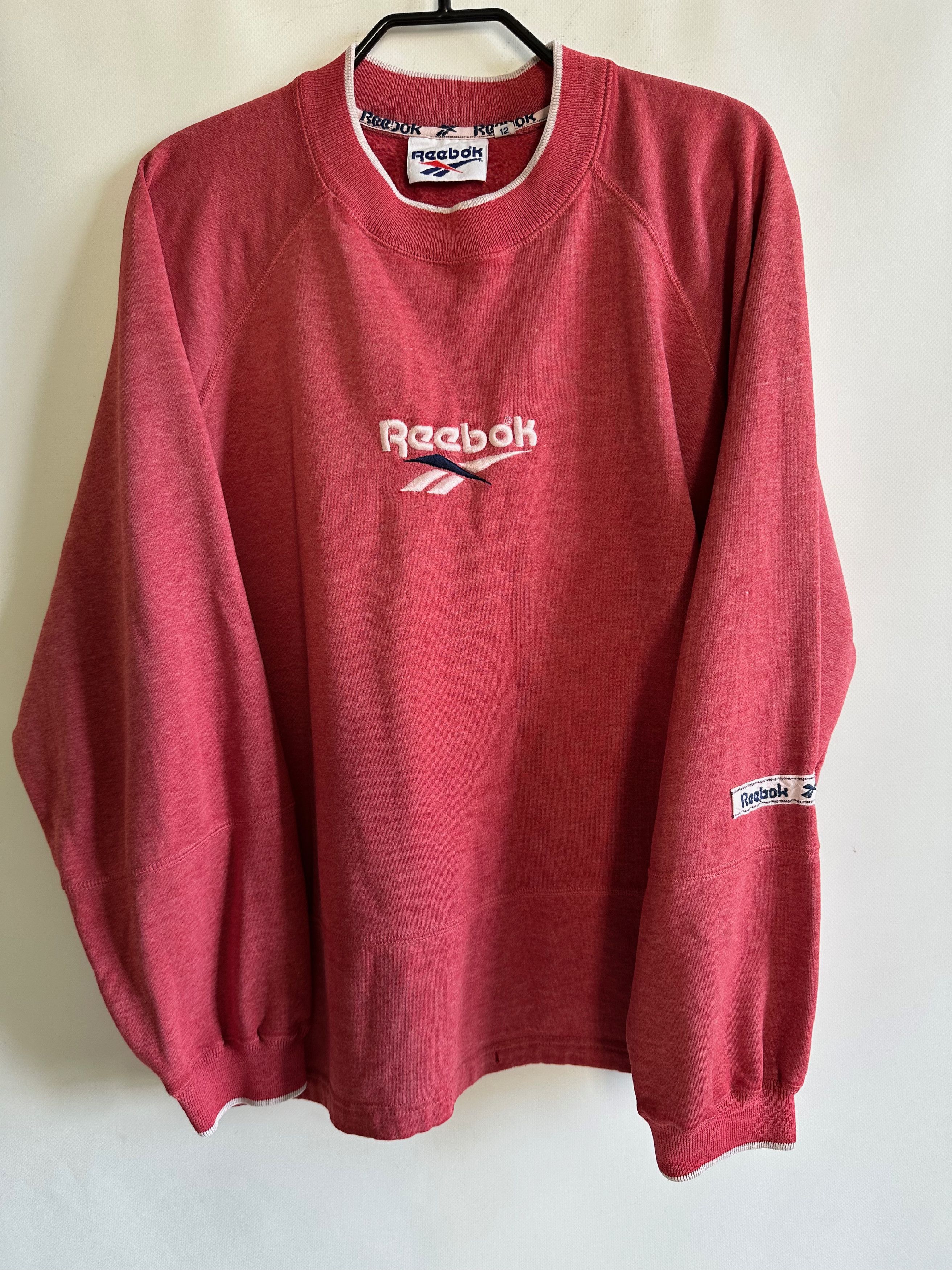 Reebok 80's - 90's REEBOK vintage sweatshirt made in Korea Size XL / US 12-14 / IT 48-50 - 2 Thumbnail