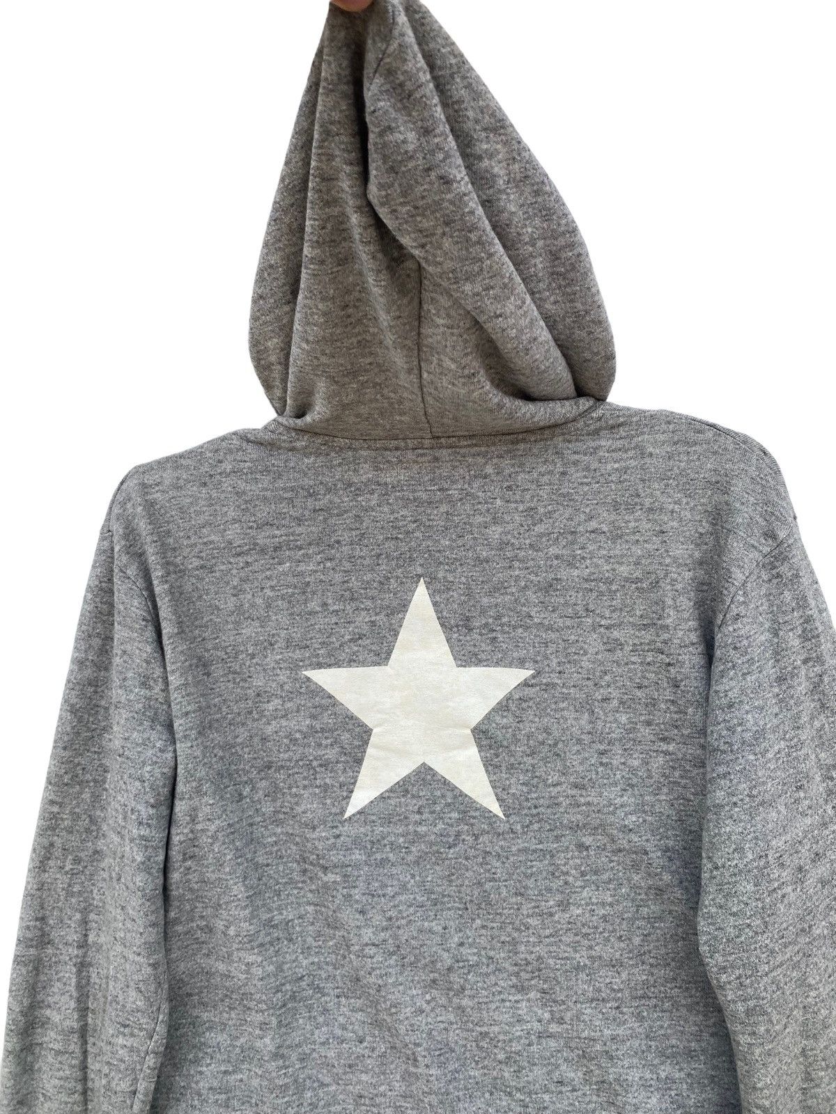 agnes b. Vintage Agnes B Homme Star Logo Hoodie Size M / US 6-8 / IT 42-44 - 3 Thumbnail
