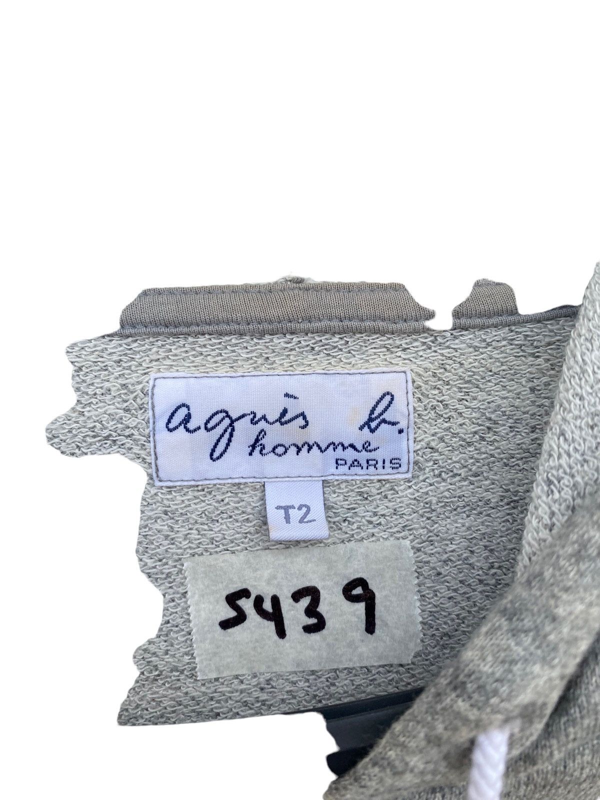 agnes b. Vintage Agnes B Homme Star Logo Hoodie Size M / US 6-8 / IT 42-44 - 4 Thumbnail