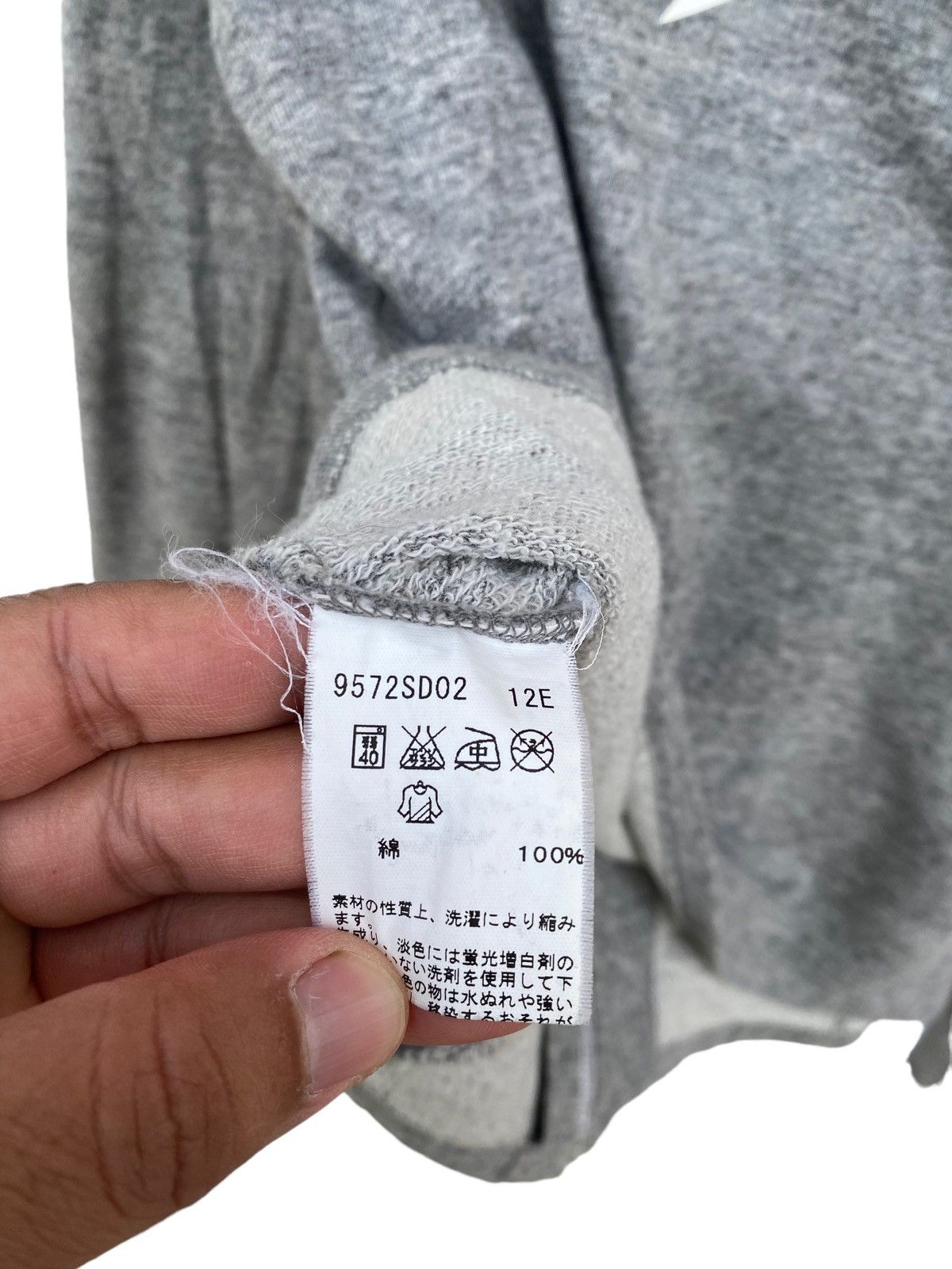agnes b. Vintage Agnes B Homme Star Logo Hoodie Size M / US 6-8 / IT 42-44 - 5 Thumbnail