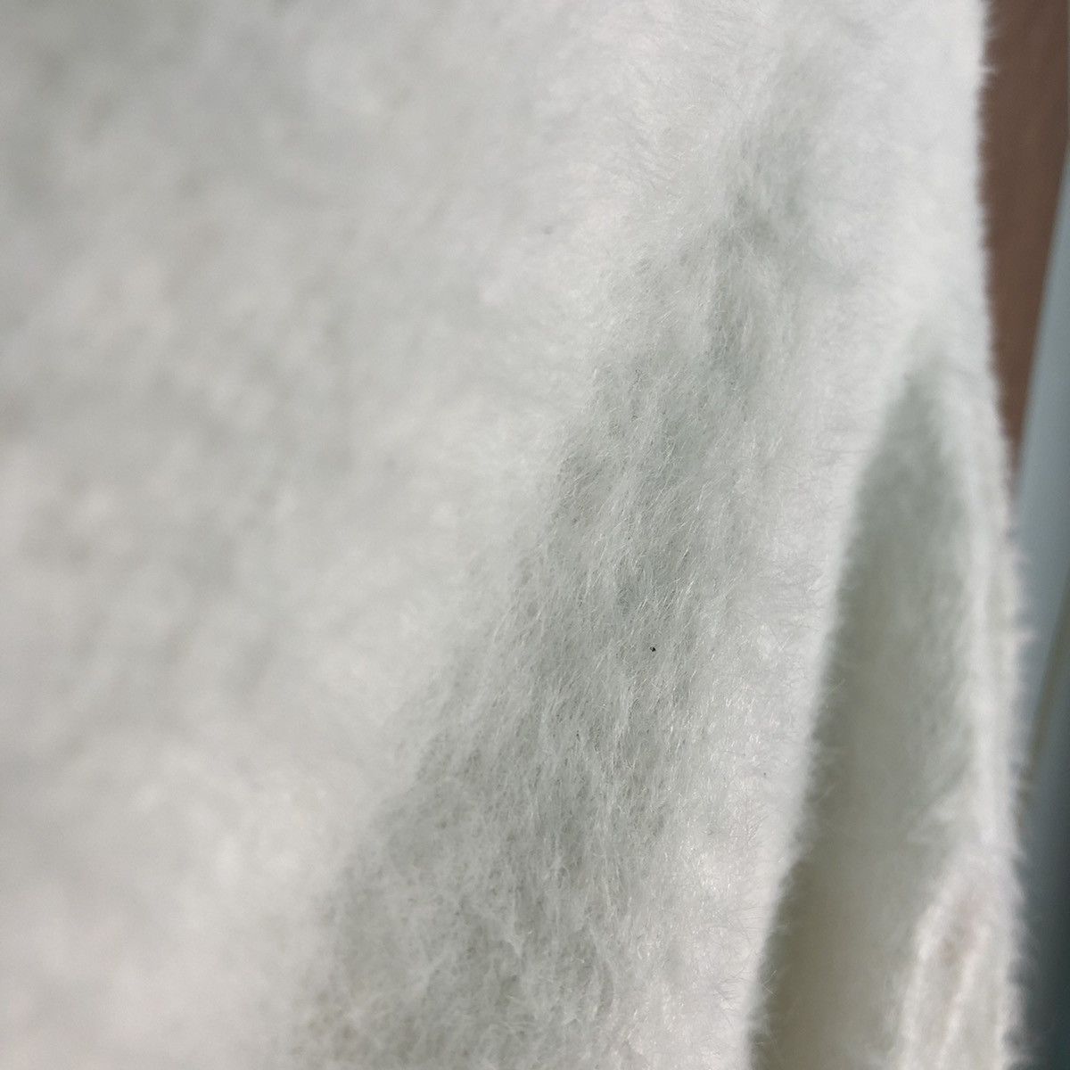 Homespun Knitwear Japan Knit White MOhair Shag Shaggy Knitwear Size US S / EU 44-46 / 1 - 7 Thumbnail