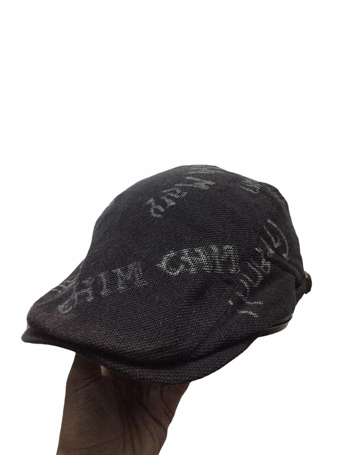 image of Barretta Avant Garde Flat Hat Full Print in Black, Men's